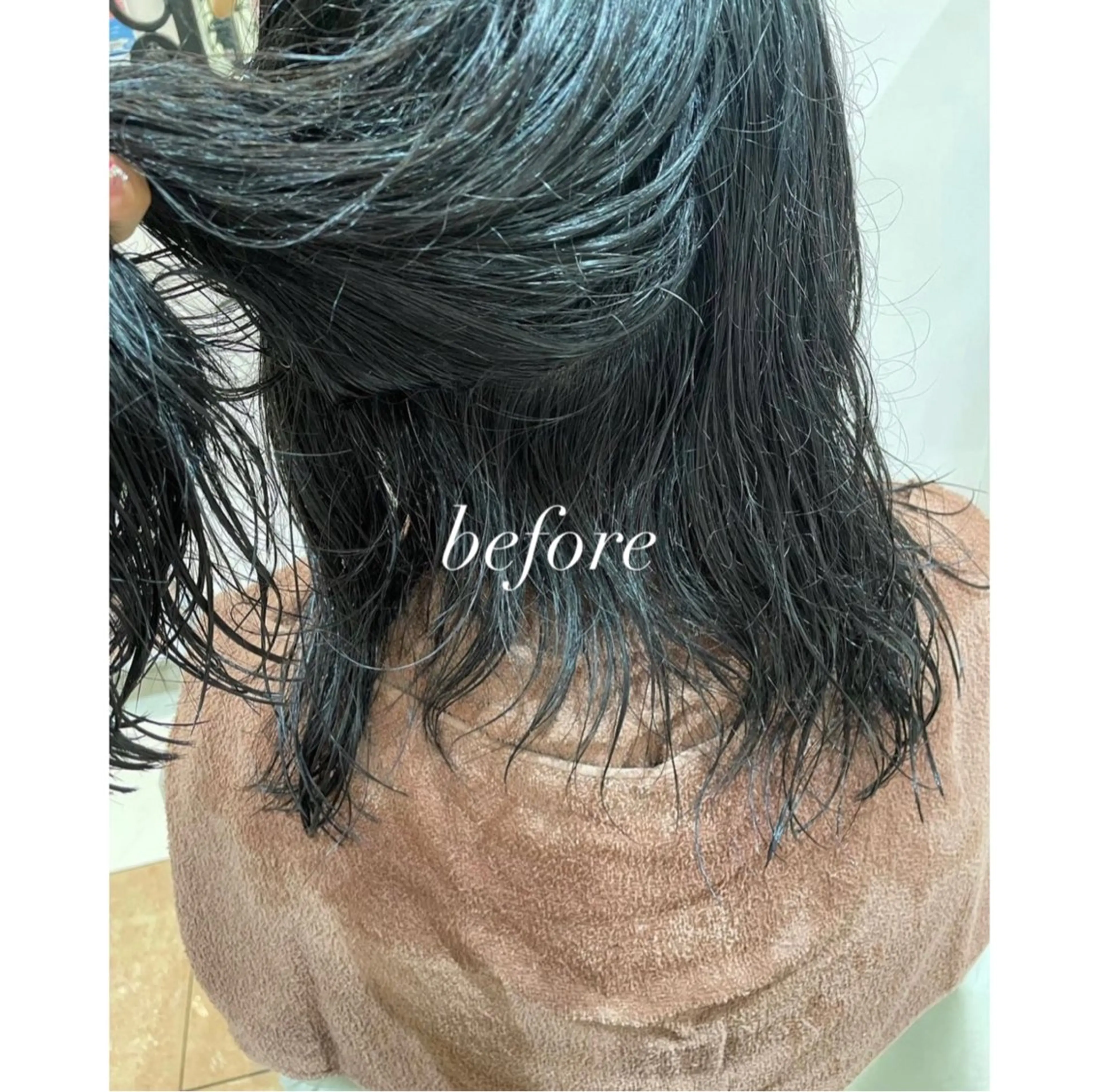 ロング パーマ 韓国ヘア 🎀中川綾乃🎀のヘアスタイル