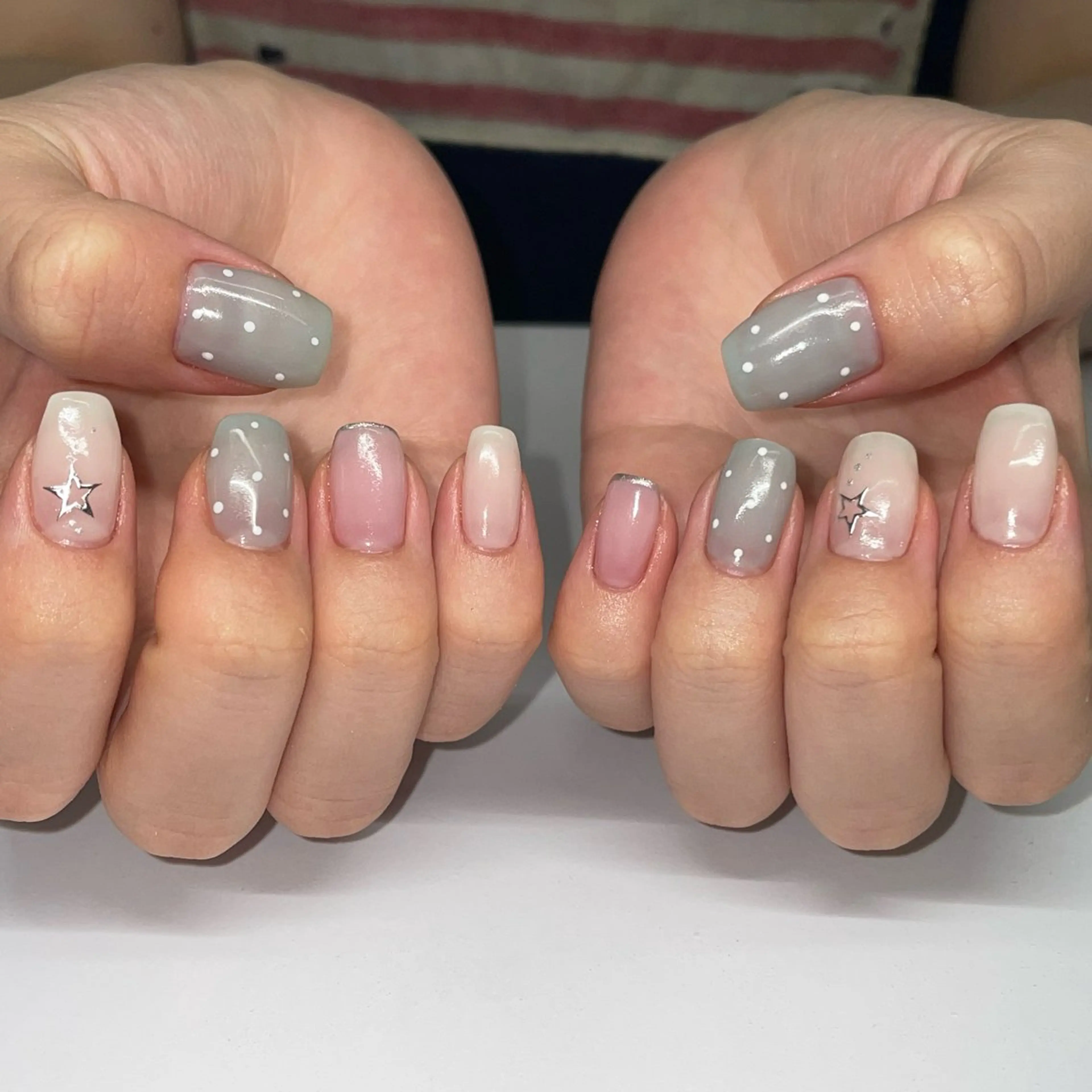 ネイル ハンドネイル GO TODAY 吉祥寺Glint所属・うの 韓国ﾈｲﾙ໒꒱⋆⭒˚のネイルデザイン