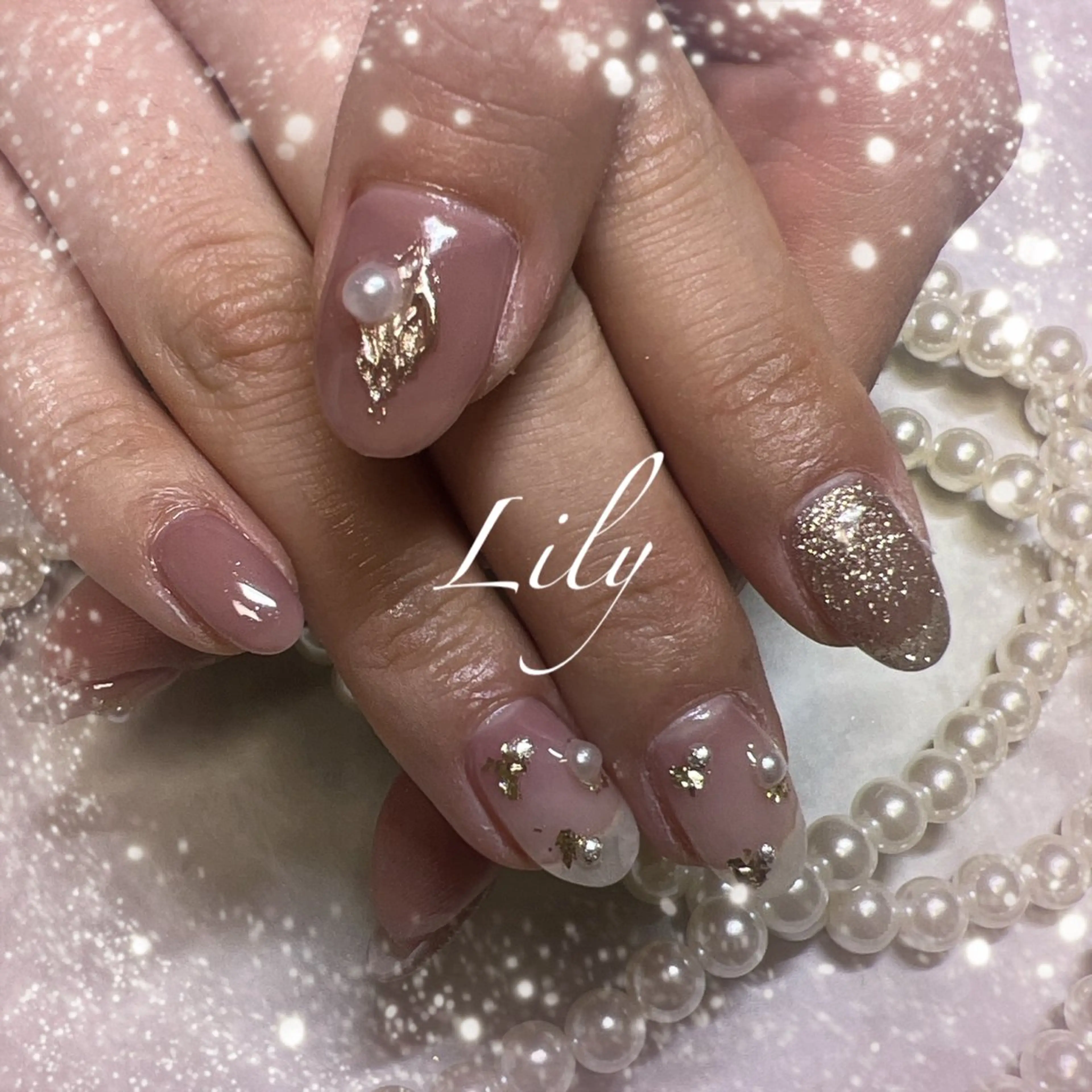 ネイル ハンドネイル Nailsalon Lilyのネイルデザイン
