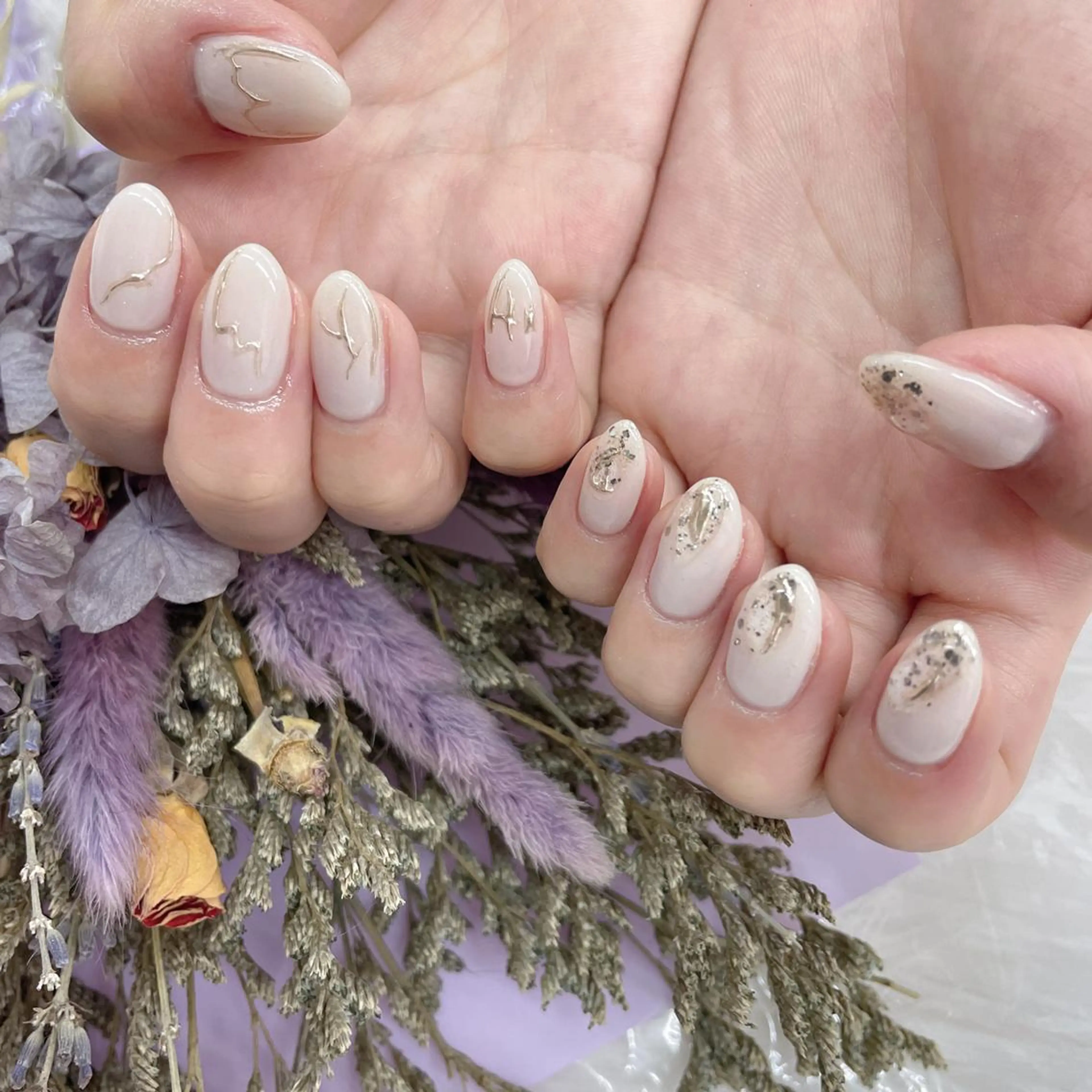 ネイル 💅ネイルサロン ブラン🌈かすみのネイルデザイン