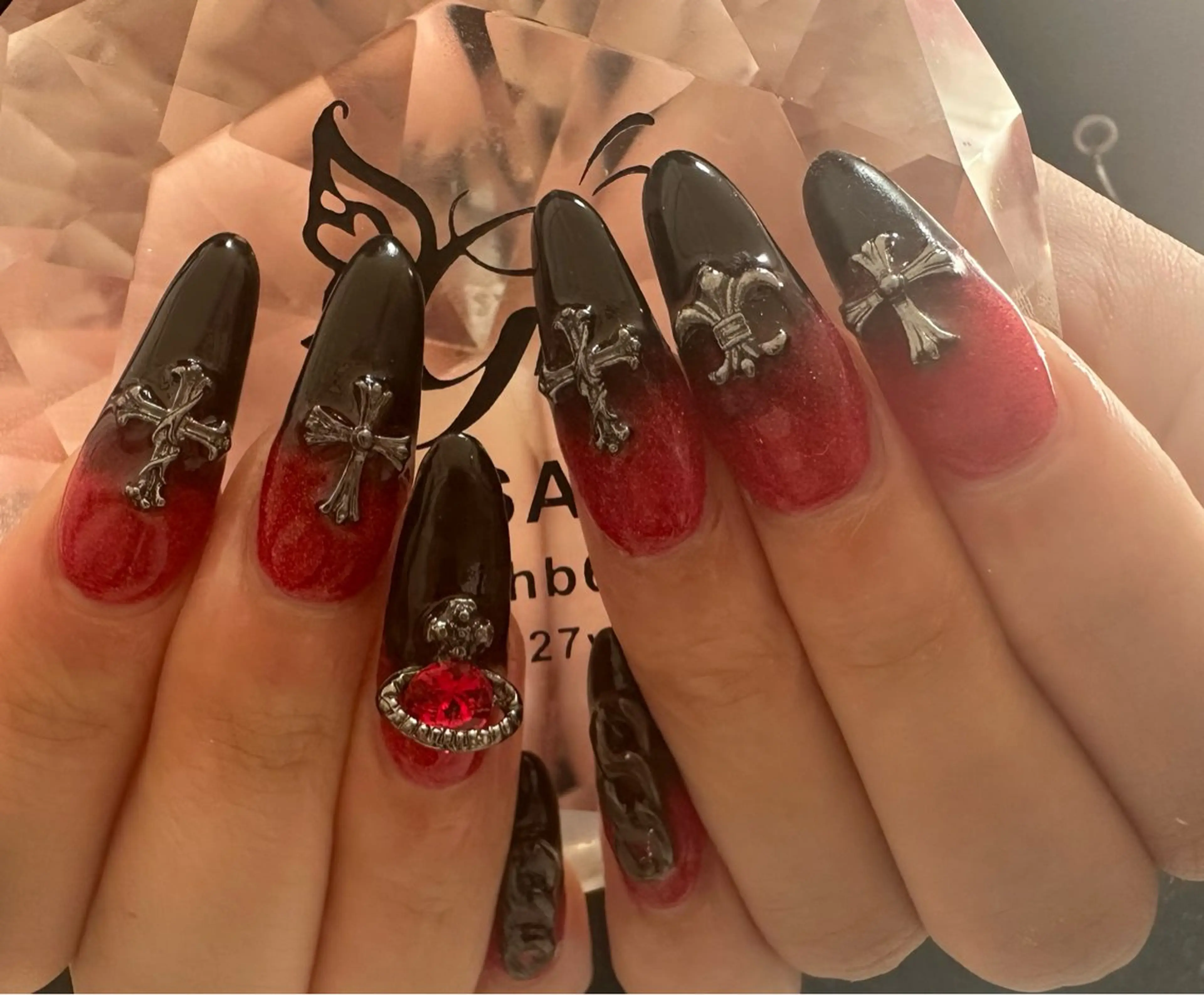 ロング grace グレースのネイルデザイン