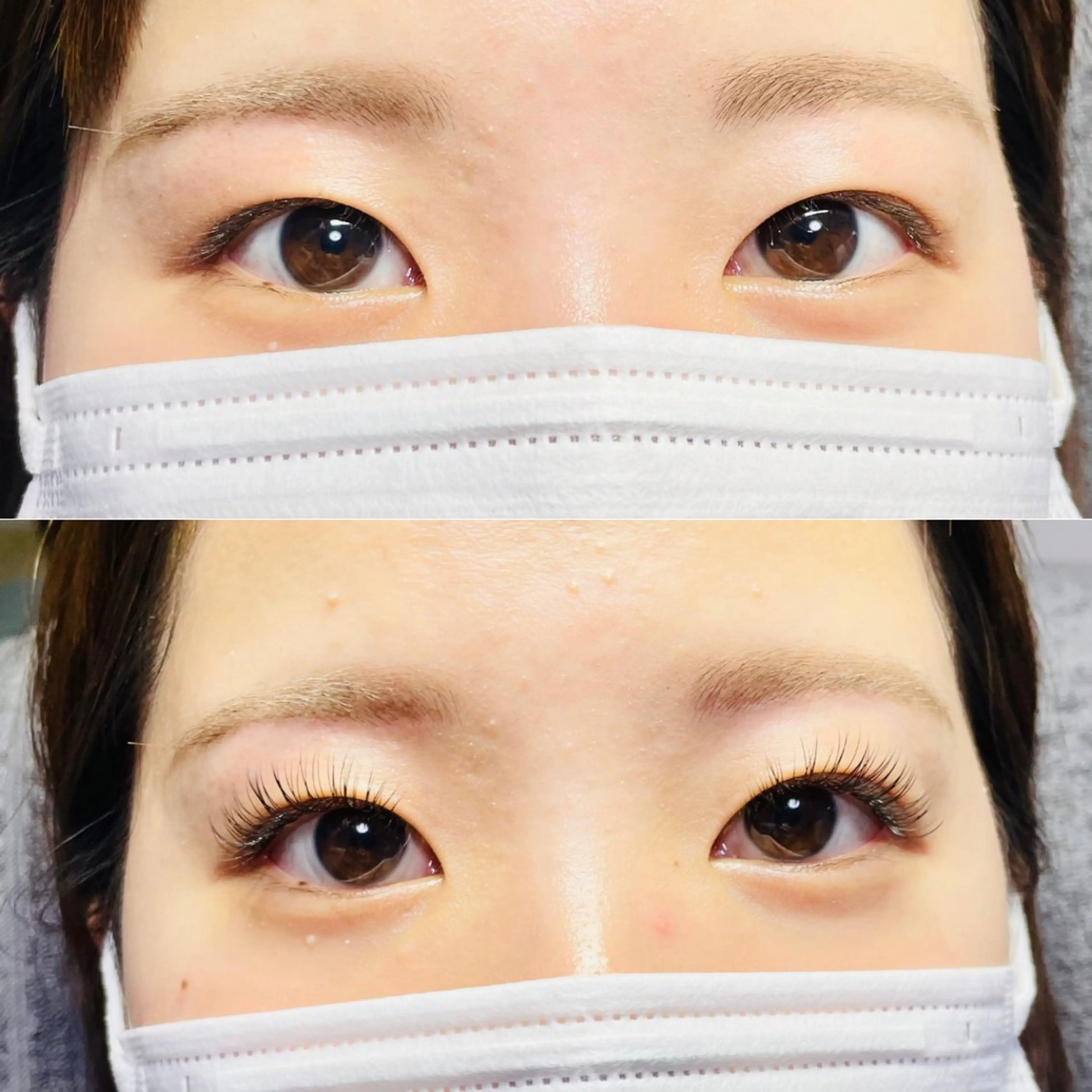 マツエク・マツパ フラットラッシュ Eyelash Salon"elu."所属・東 奈央のマツエク・マツパデザイン