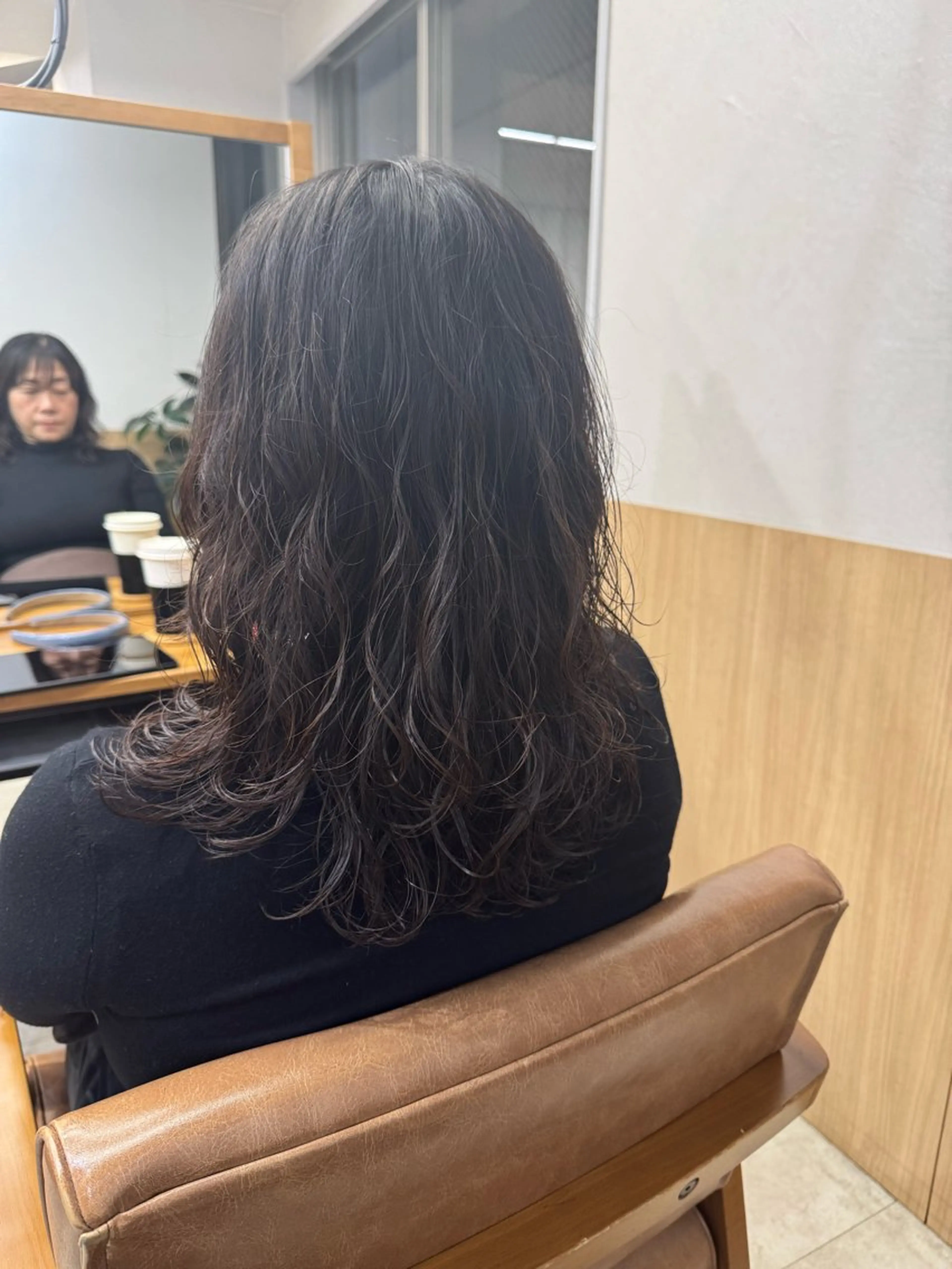 セミロング カラー パーマ カット ヘアカラー パーマ 似合わせのプロ🌿 ショート/銀座/れんのヘアスタイル