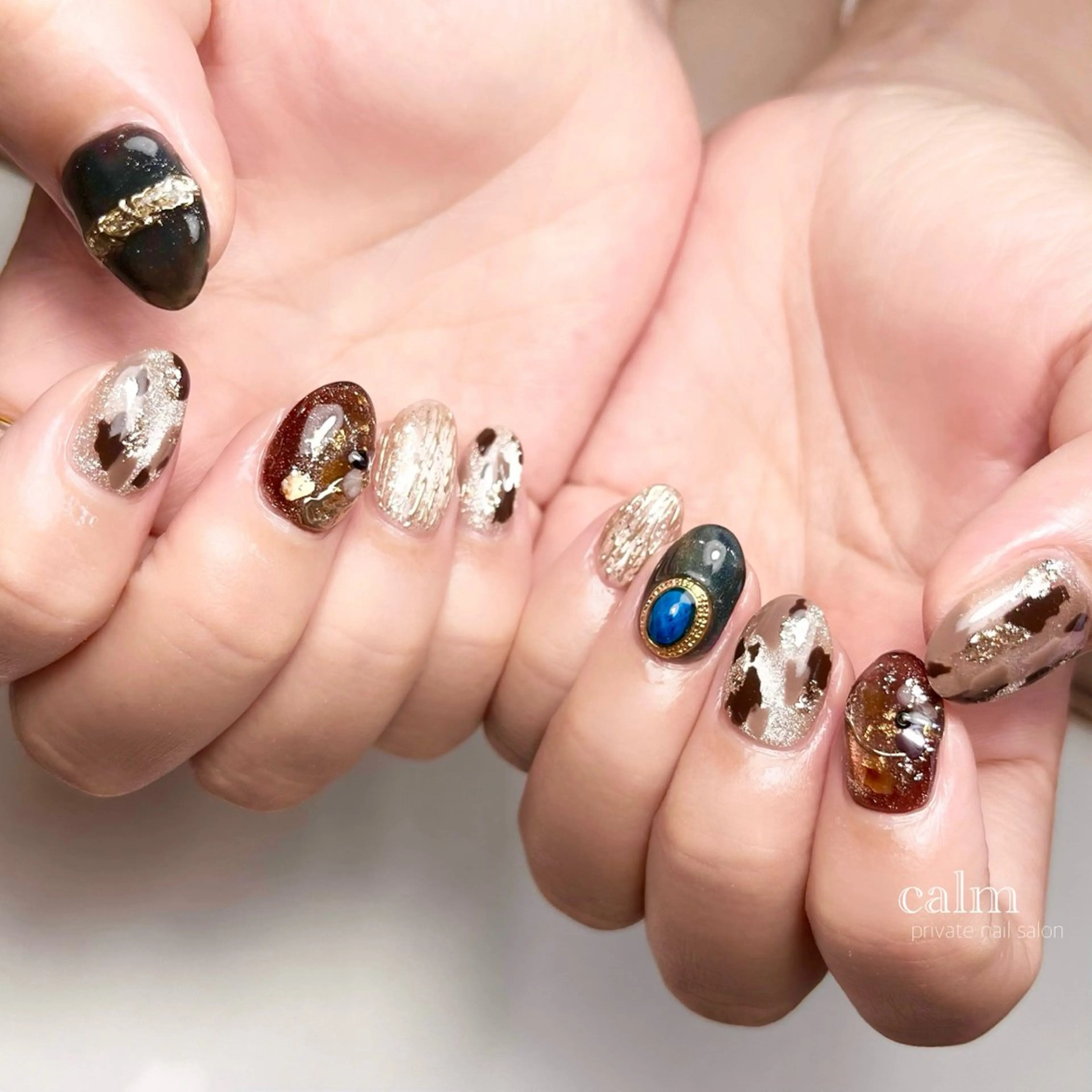 ネイル ハンドネイル calm 〔ｶｰﾑ〕のネイルデザイン