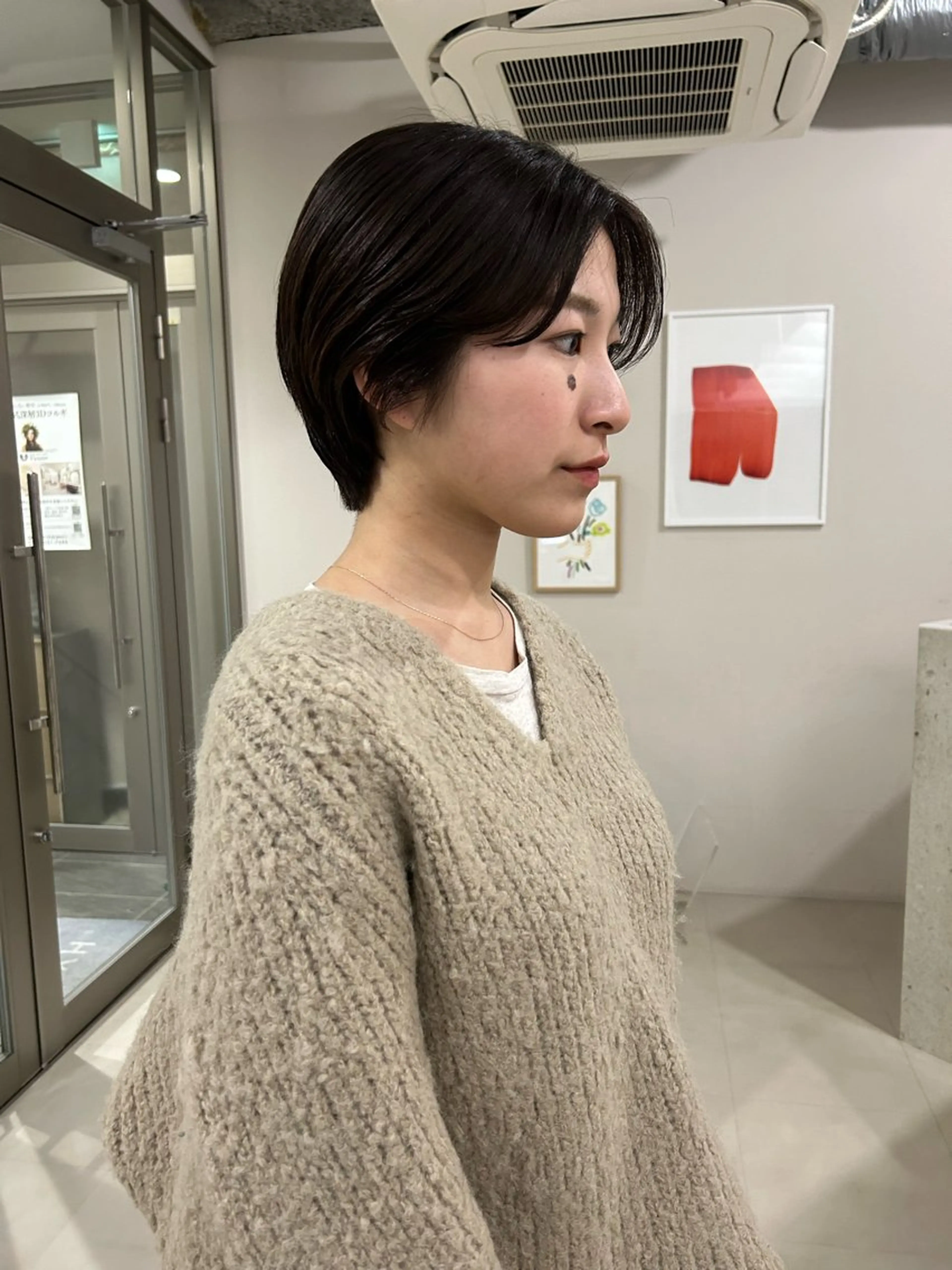 ショート aika/パーマ/ ショート/伏見のヘアスタイル