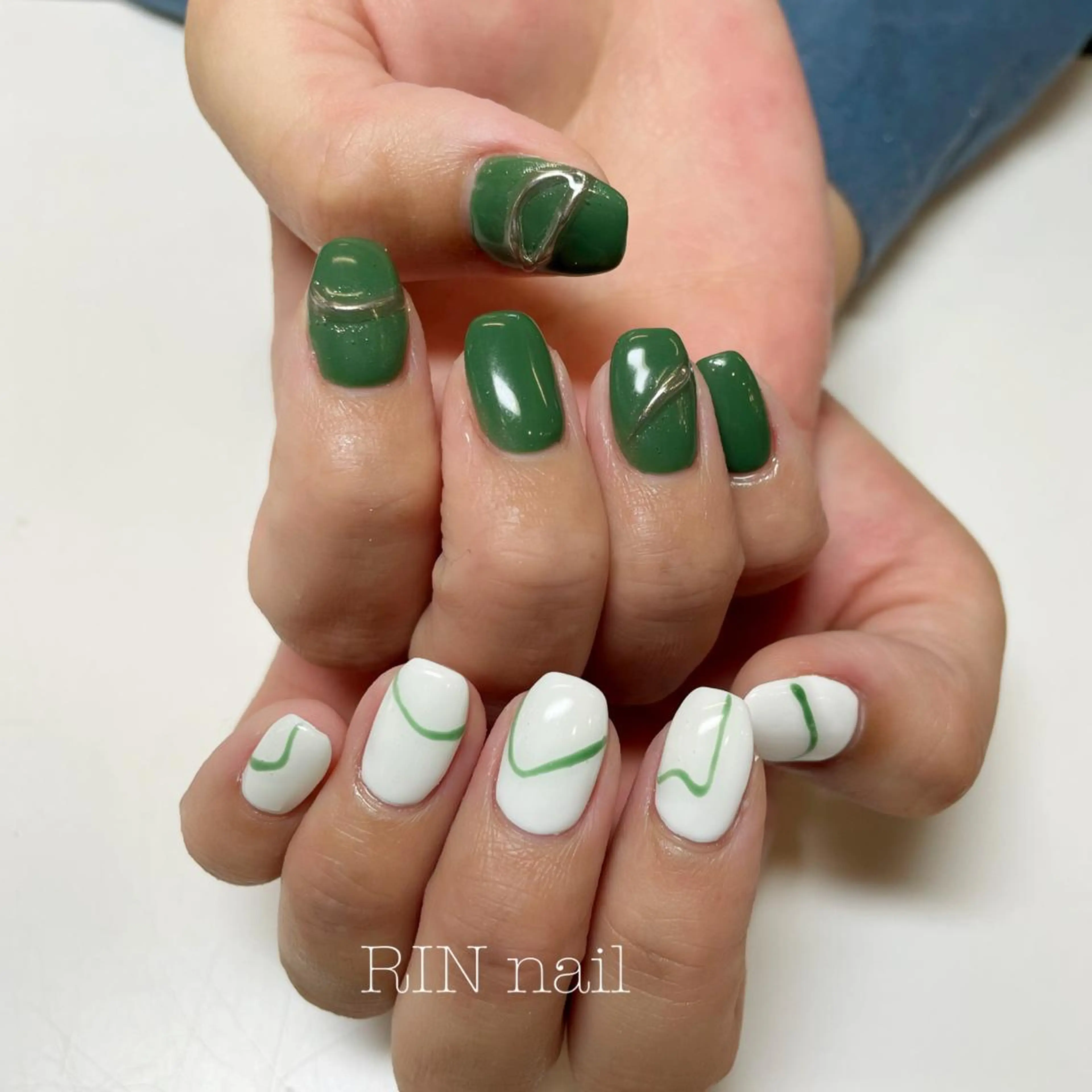 ネイル ハンドネイル ハンドケア RIN HOMEnailのネイルデザイン