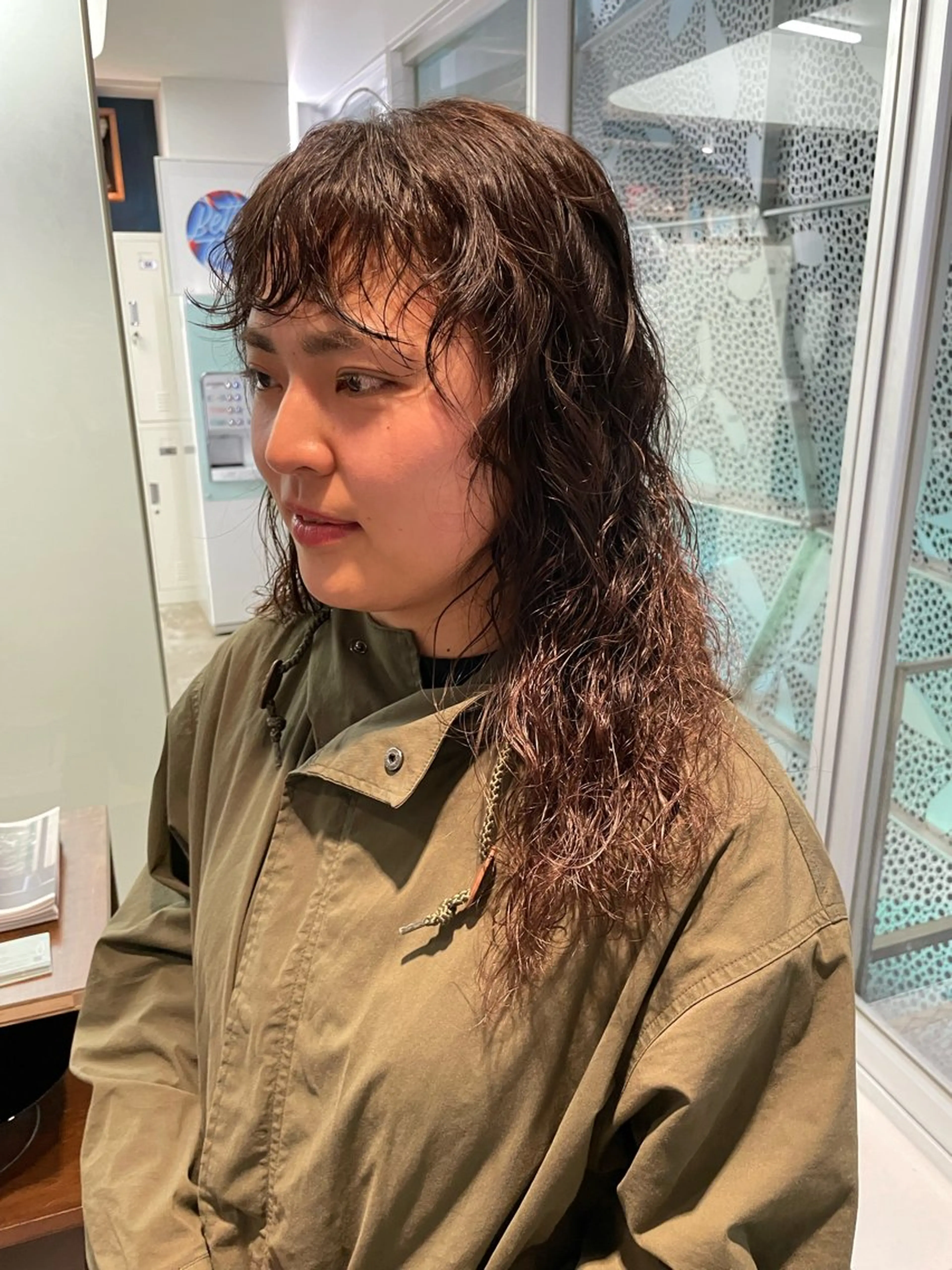 セミロング レイヤー/デジパ SAKIのヘアスタイル