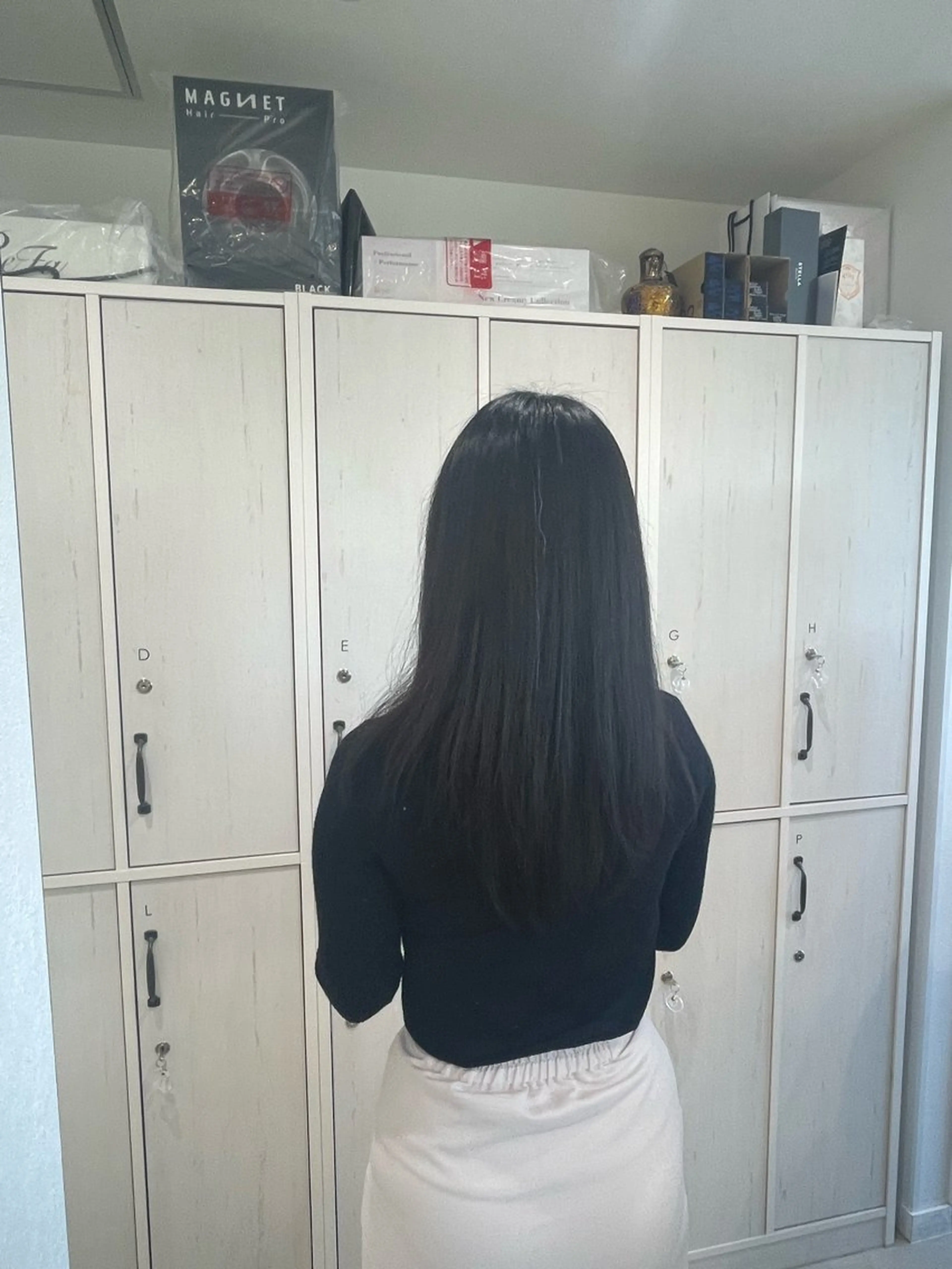 ロング 酸性ストレート 縮毛矯正 このみ/髪質改善 /ヘアアレンジ🫧のヘアスタイル