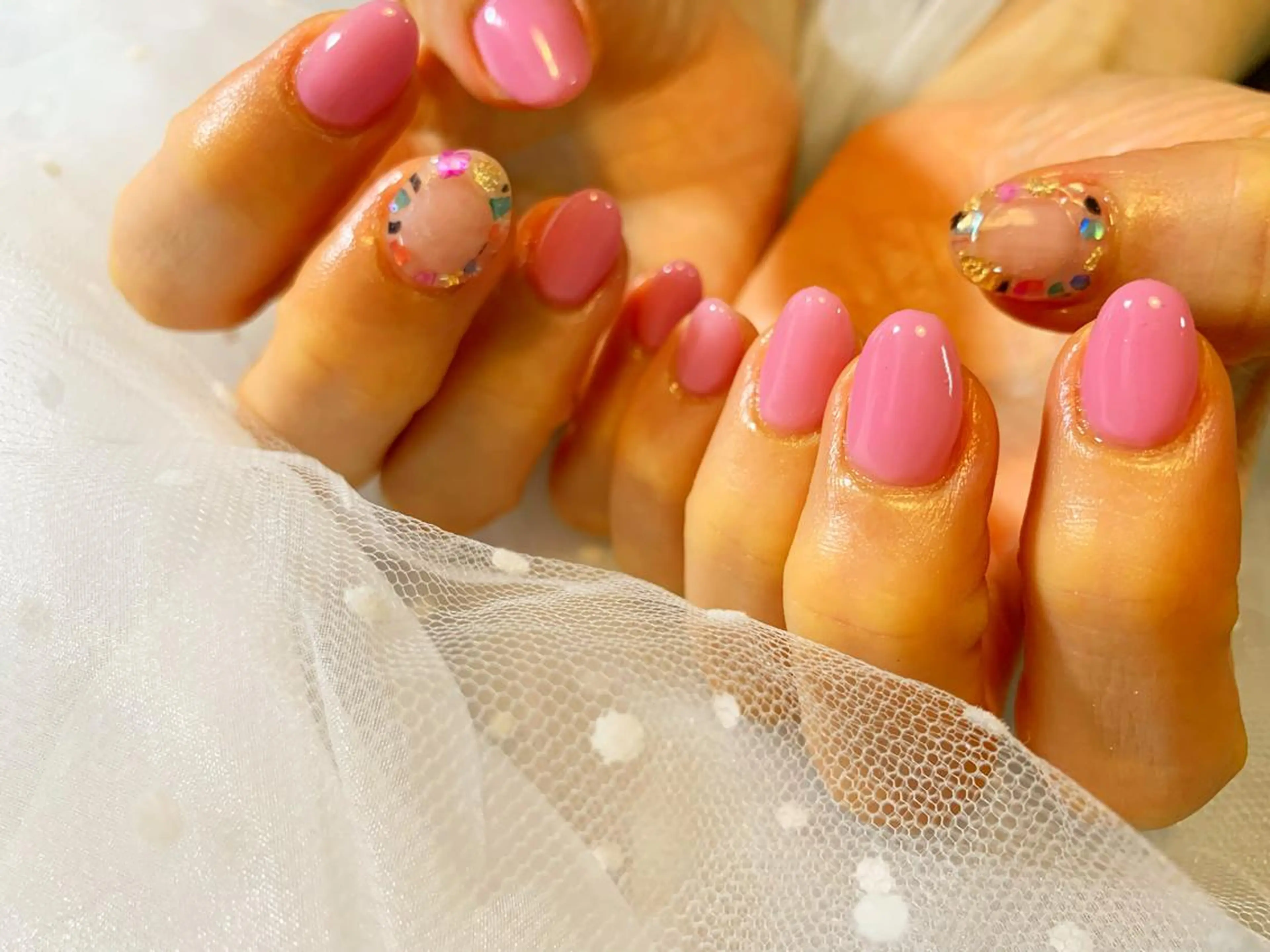 ネイル ハンドネイル フットネイル GéRanium Harukaのネイルデザイン