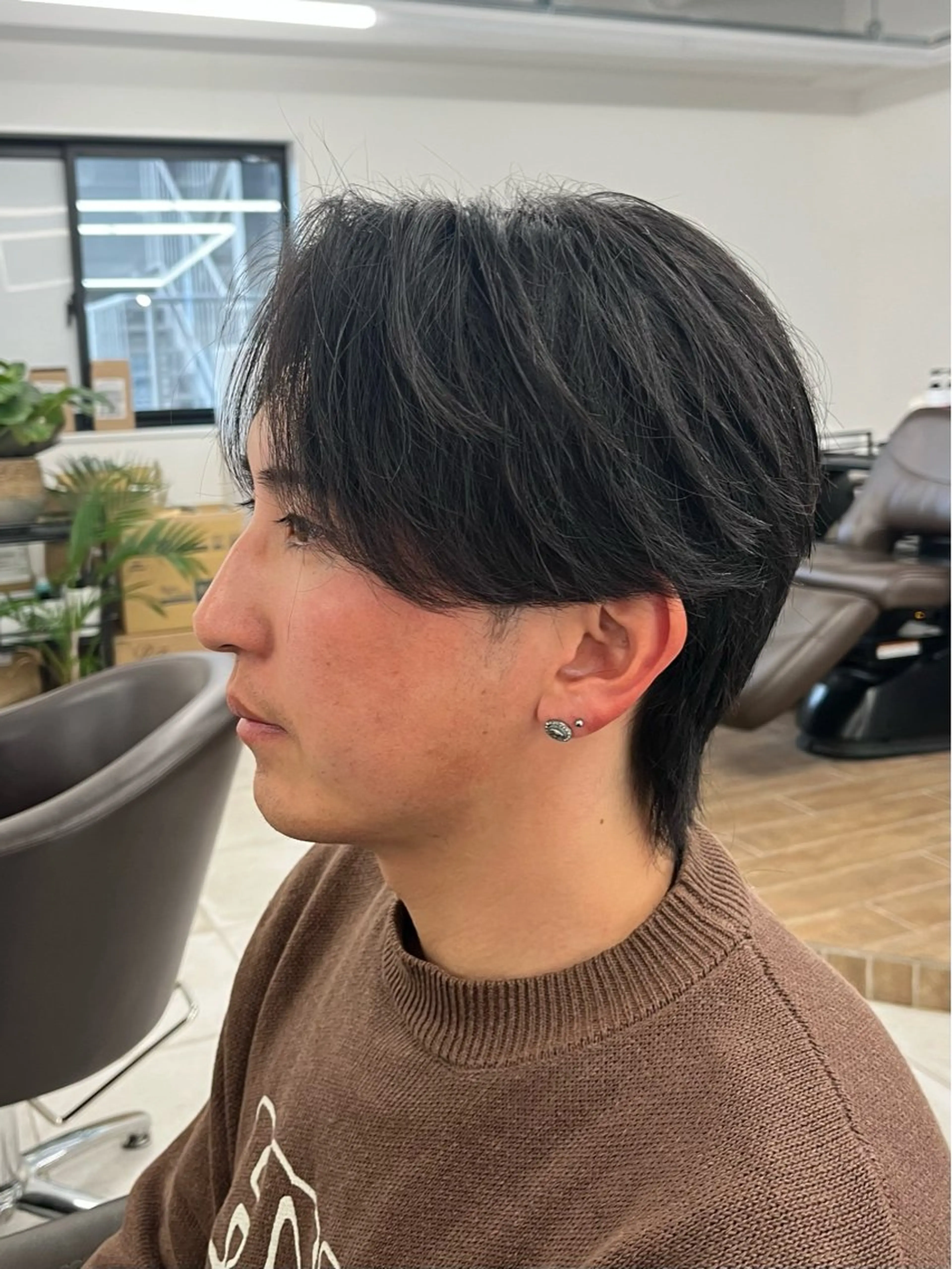 ミディアム パーマ メンズ 🏆メンズヘア特化 🥇代表りんぺーのヘアスタイル