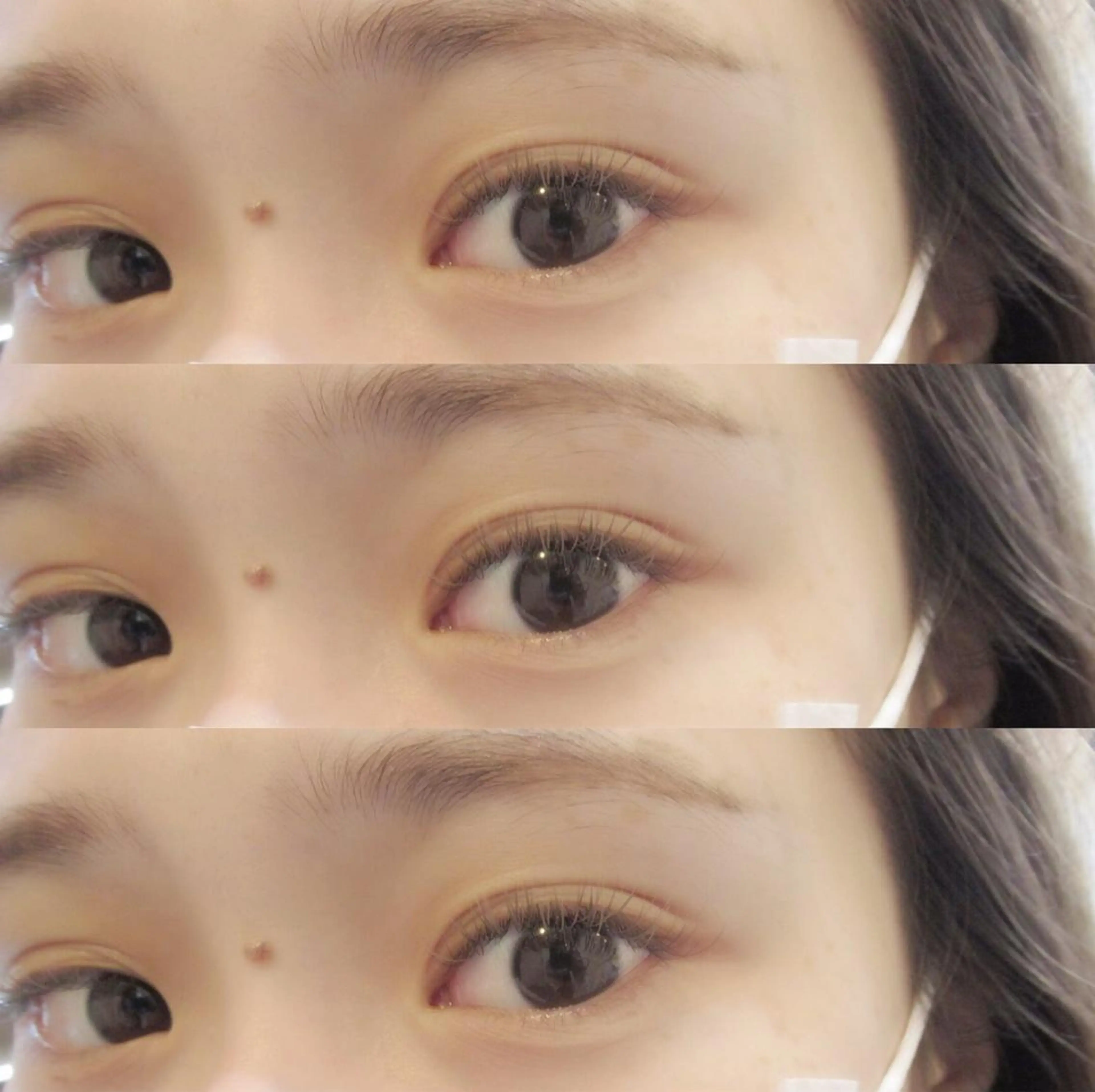 マツエク・マツパ カラーマツエク おない あきこのマツエク・マツパデザイン