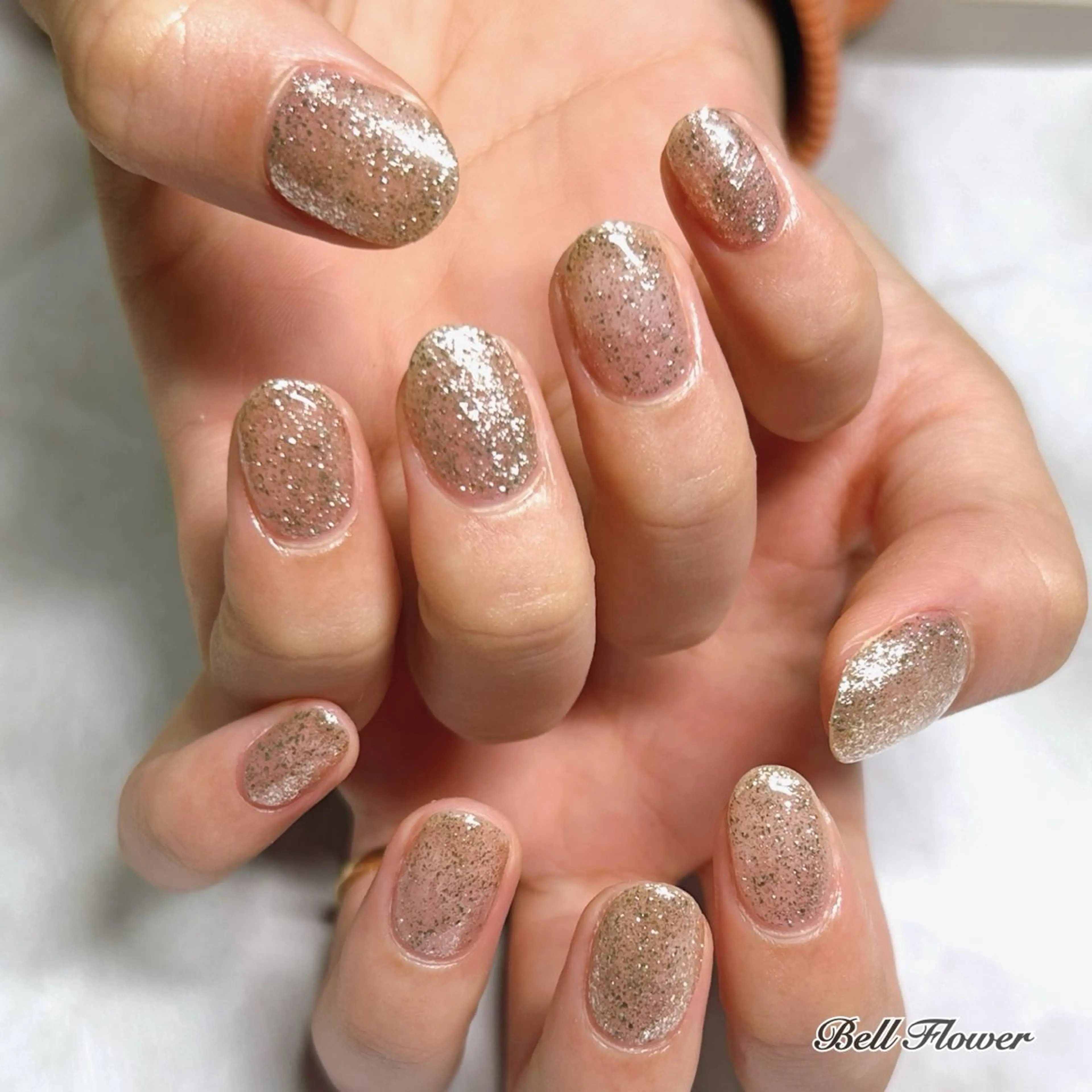 ネイル ハンドネイル Bell Flowerのネイルデザイン