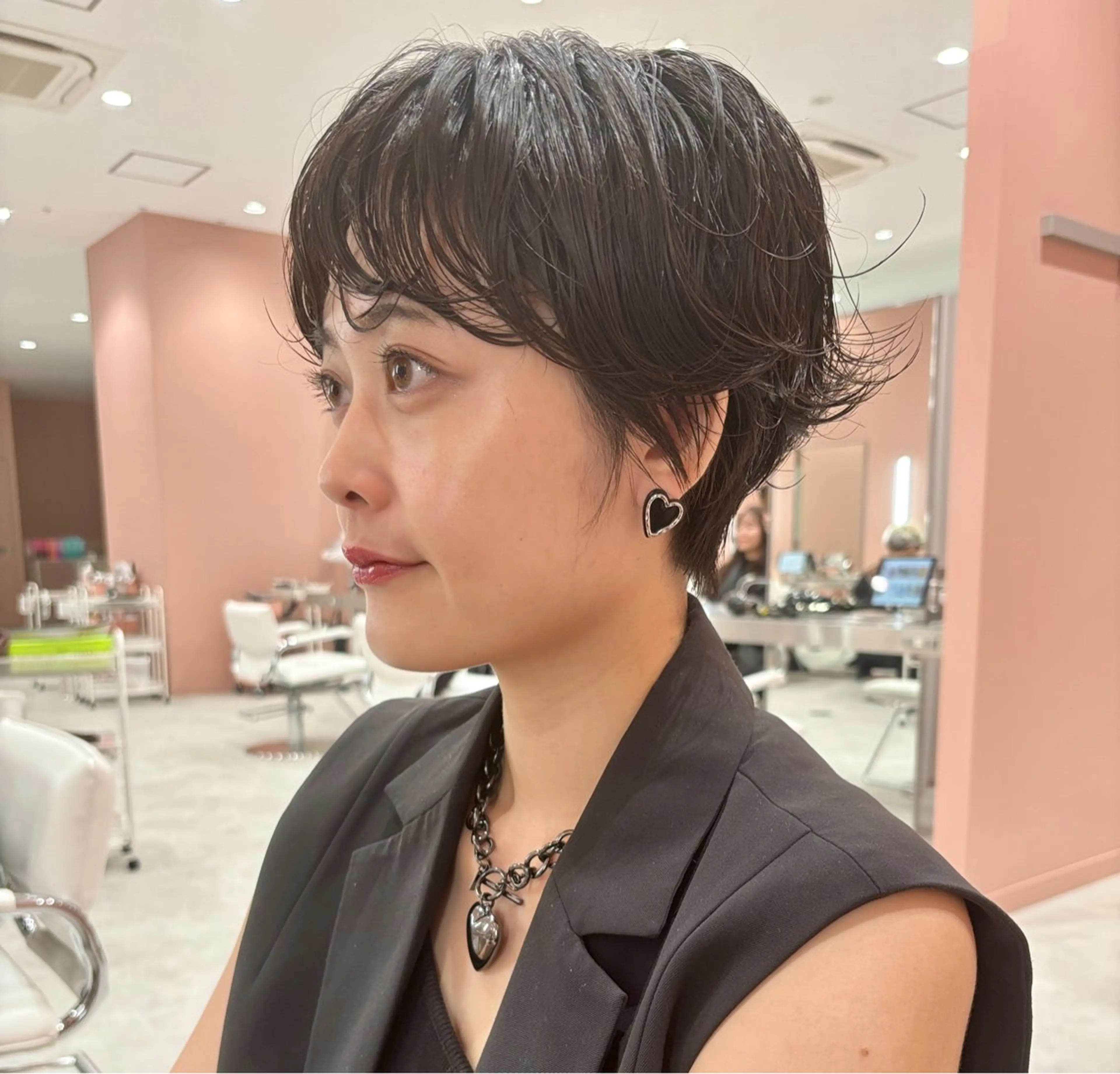 ショート パーマ ショートヘア ニュアンスパーマ カット パーマ ヘアセット 🌿ショート🌿 パーマ🌿淳平のヘアスタイル