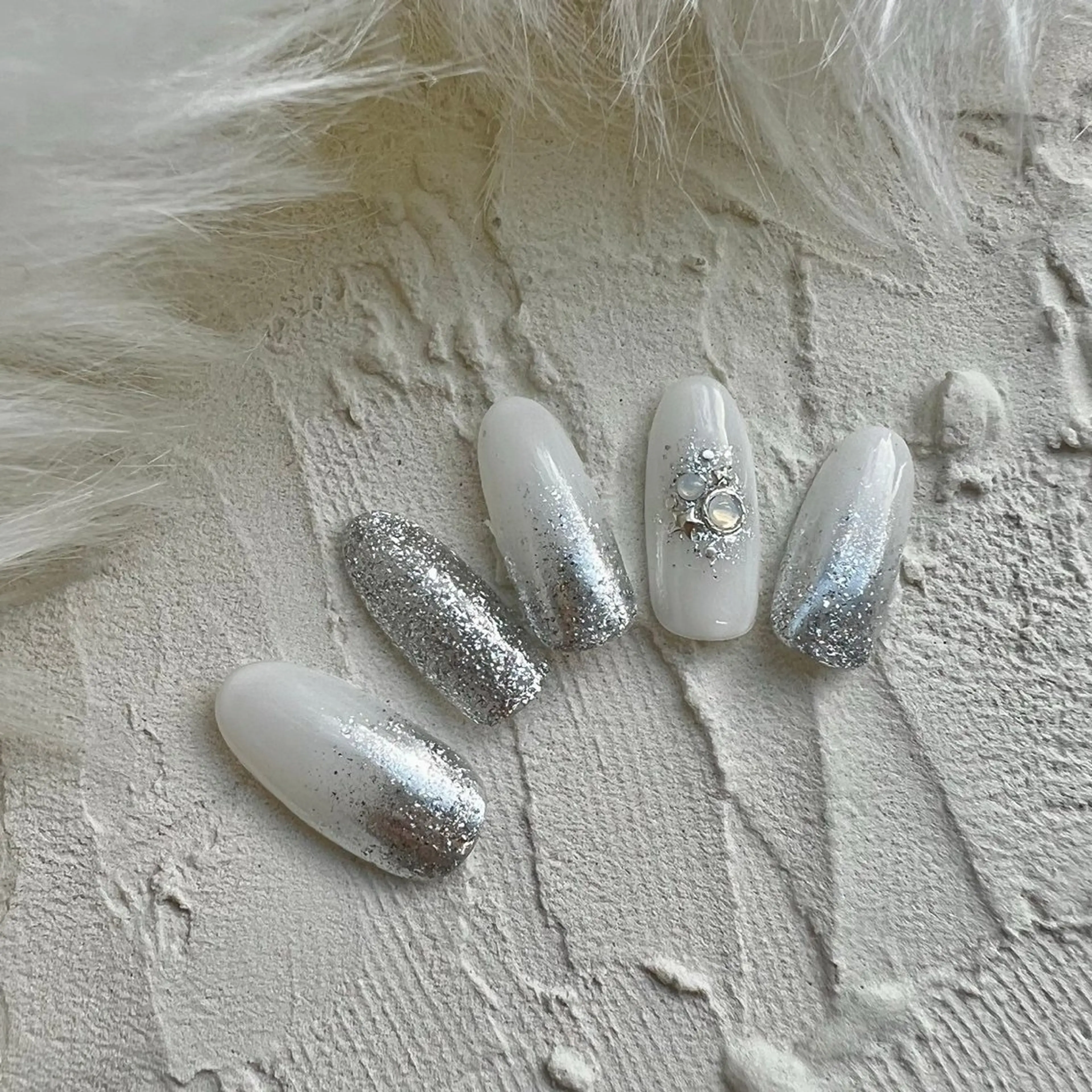 ネイル ⭐︎休業中の練習⭐︎ JNA認定講師髙橋のネイルデザイン