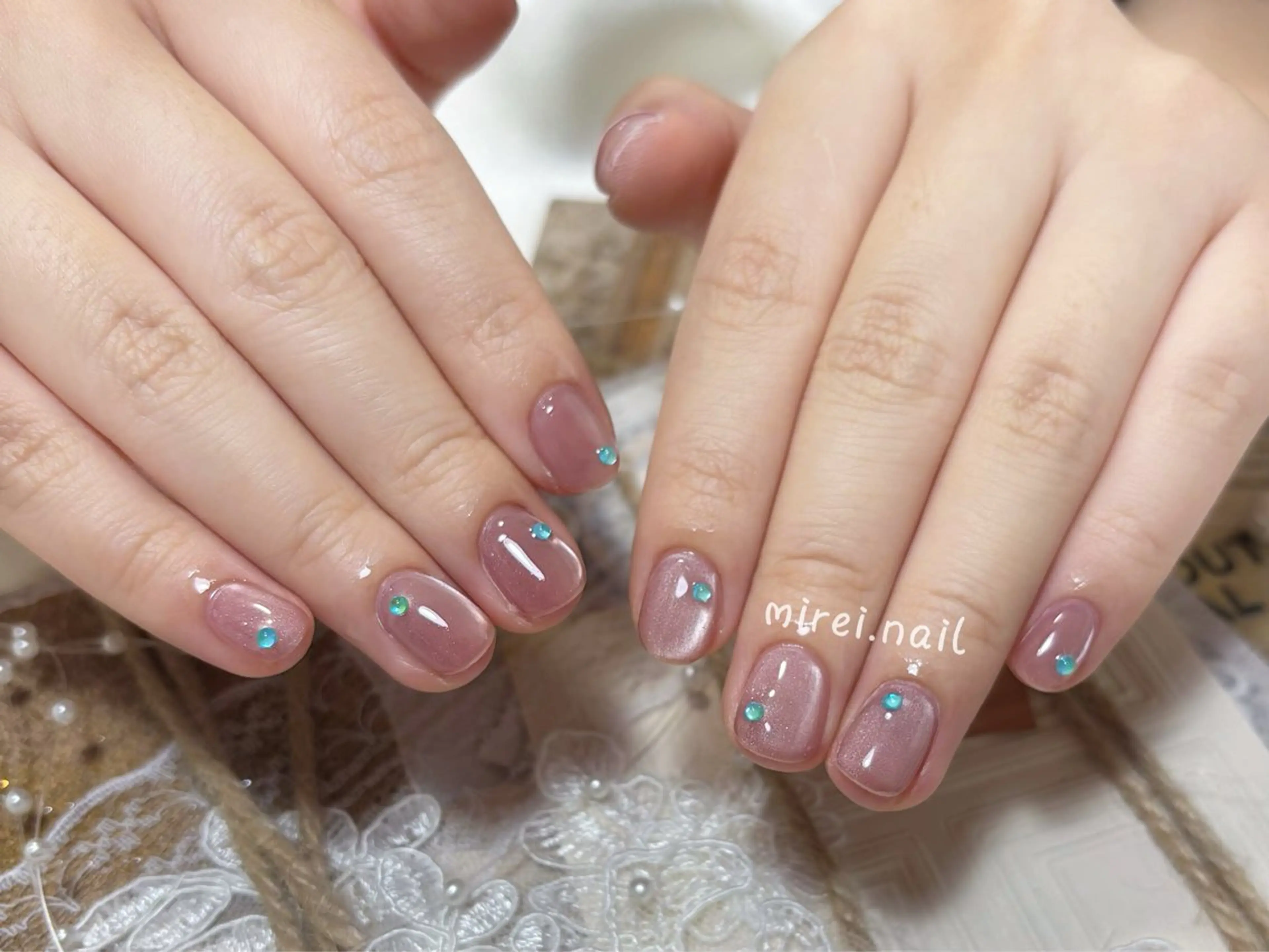 ネイル mirei‘nail所属・jade.vase ミレイのネイルデザイン