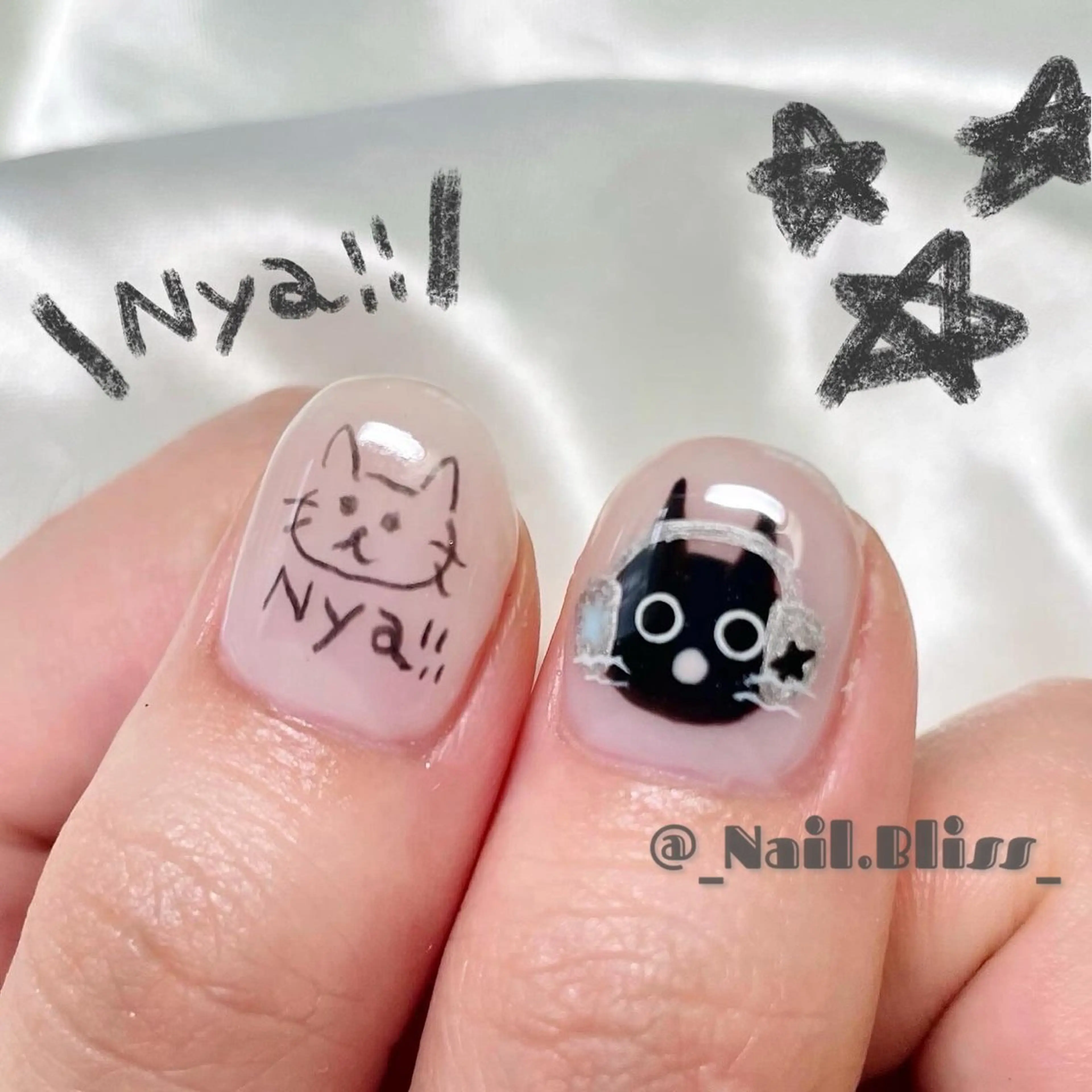 ネイル 持ち込み ハンドネイル NAIL BLISSのネイルデザイン