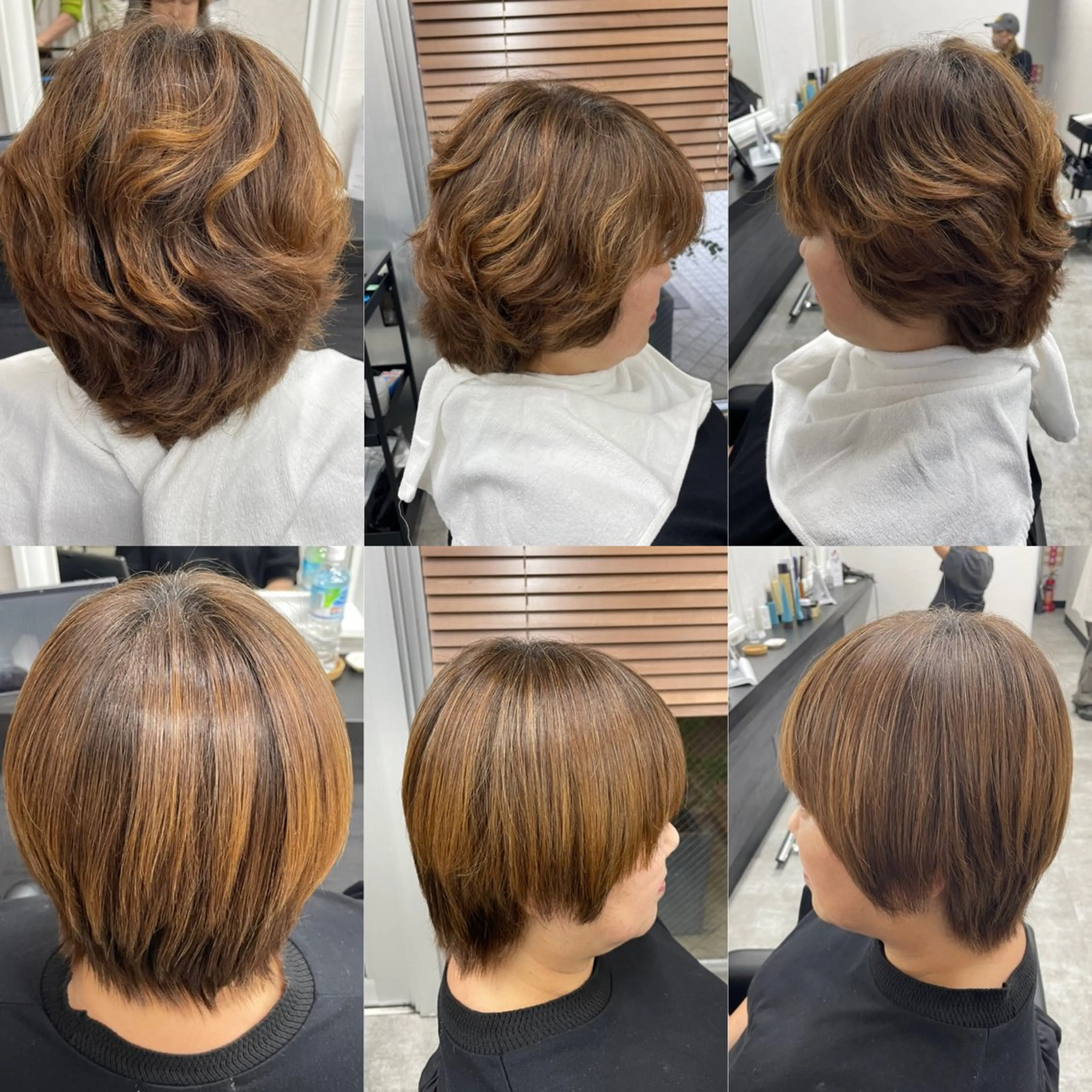 ショート 伸ばしかけ 髪質改善 縮毛矯正 トリートメント Hus所属・【Hus】 YUI🌟のヘアスタイル