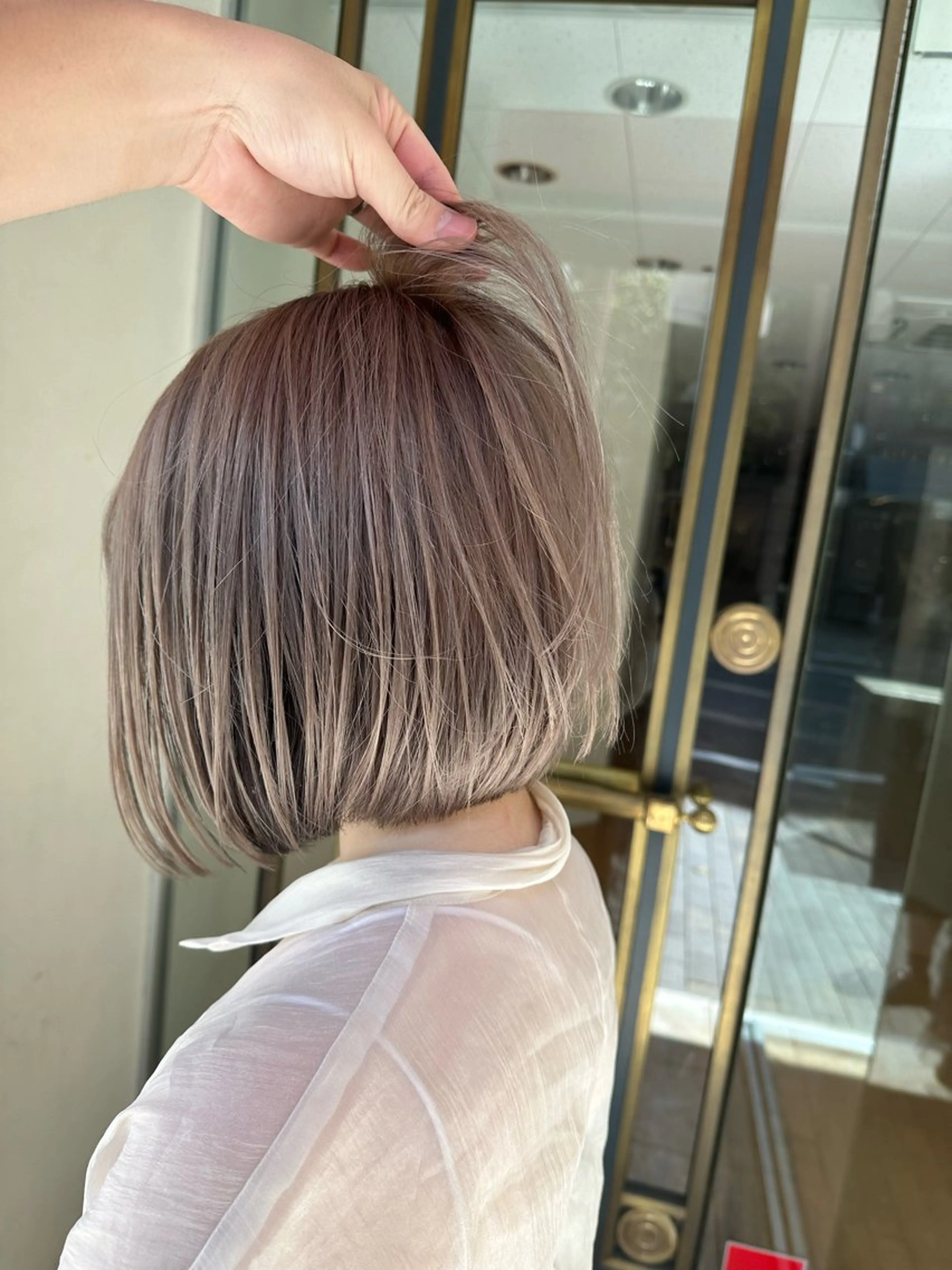 カラー 田邊 琳のヘアスタイル