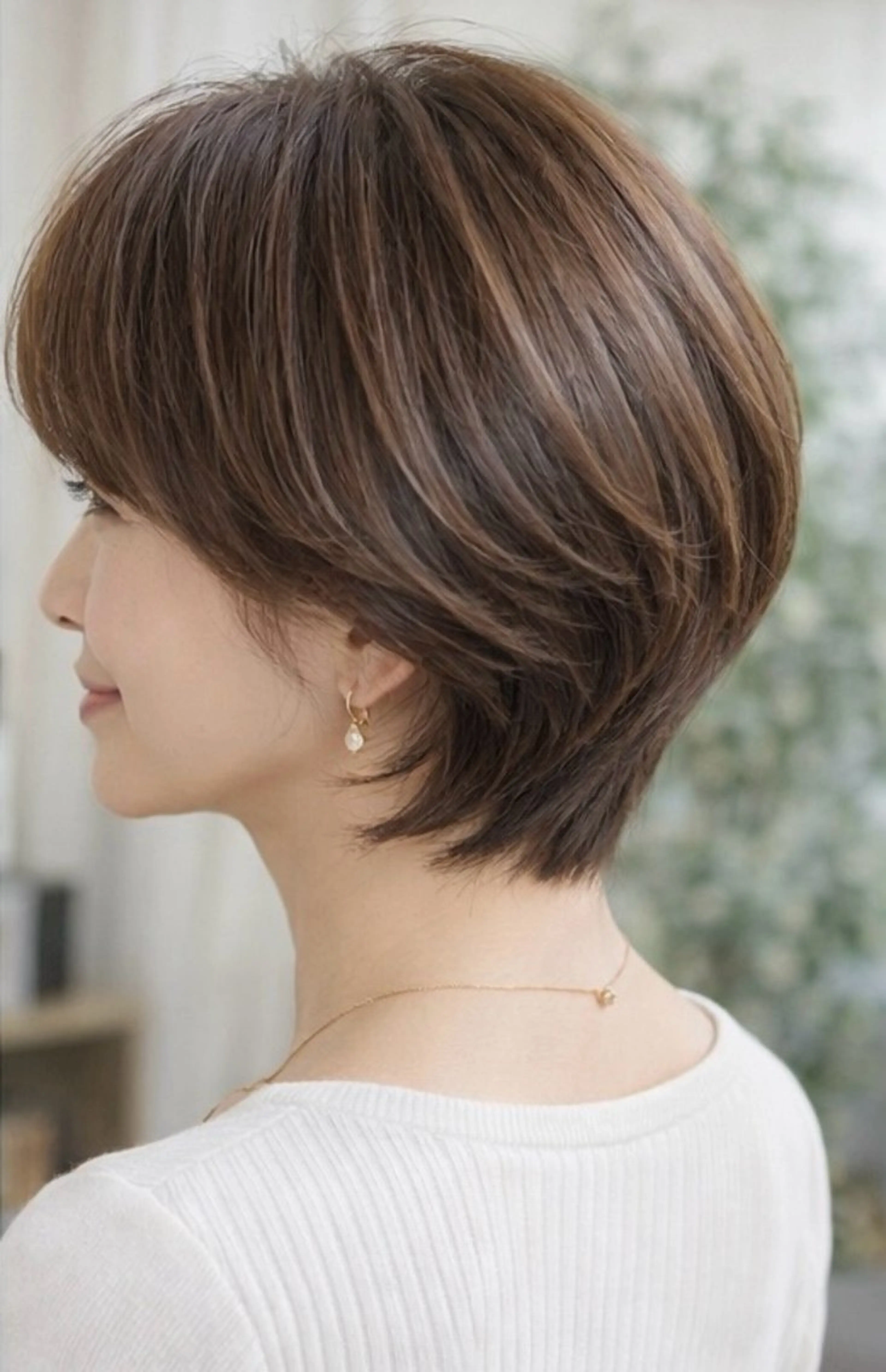 ショート ショートヘア ヘアカラー Leyシェアサロン所属・Ken ドライカット ✂️髪質改善のヘアスタイル