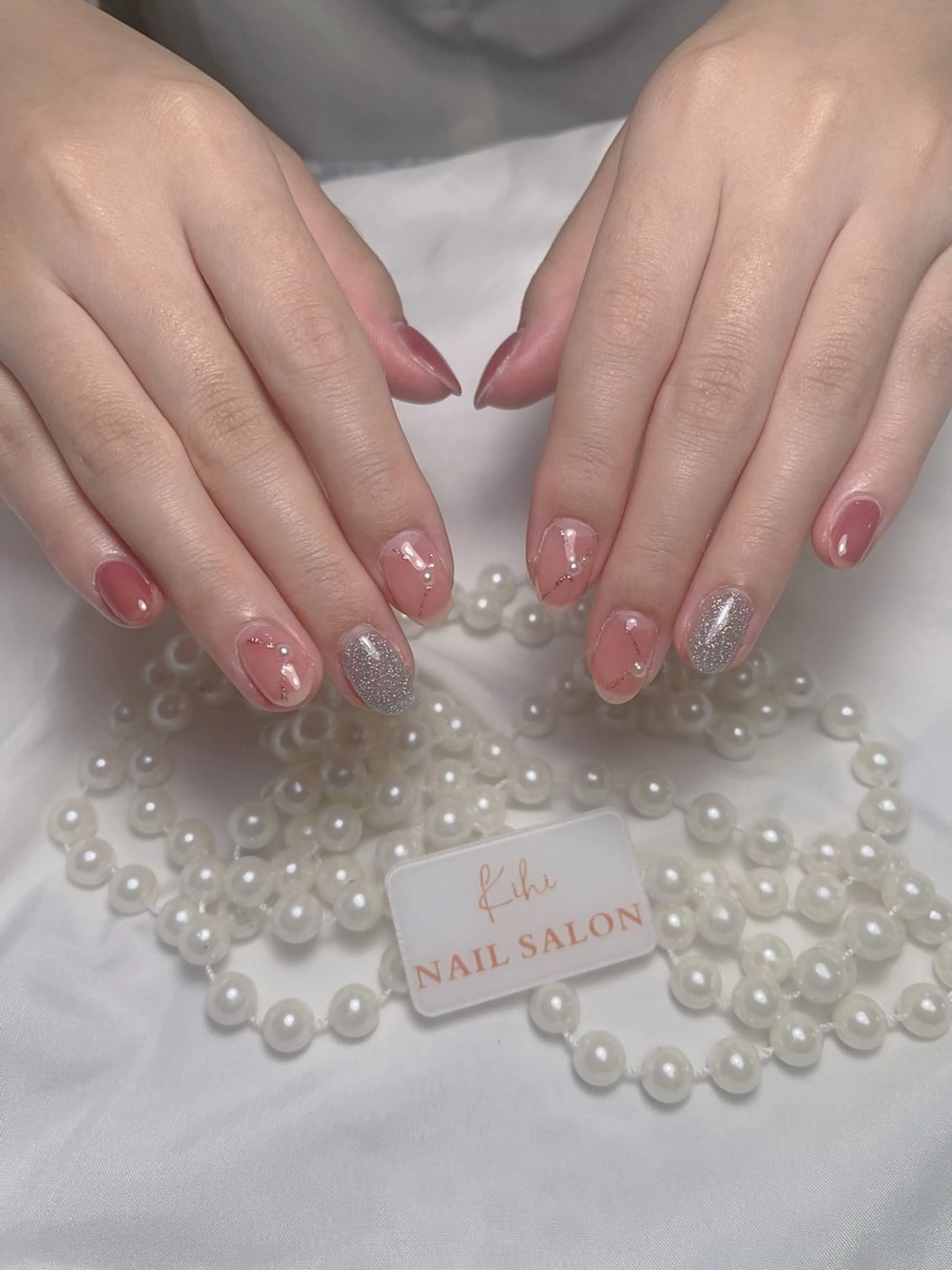 ネイル アートネイル フレンチネイル ジェルネイル グラデーション 韓国ネイル ハンドネイル 💕鈴木ユリ パラジェル/オフ無料のネイルデザイン