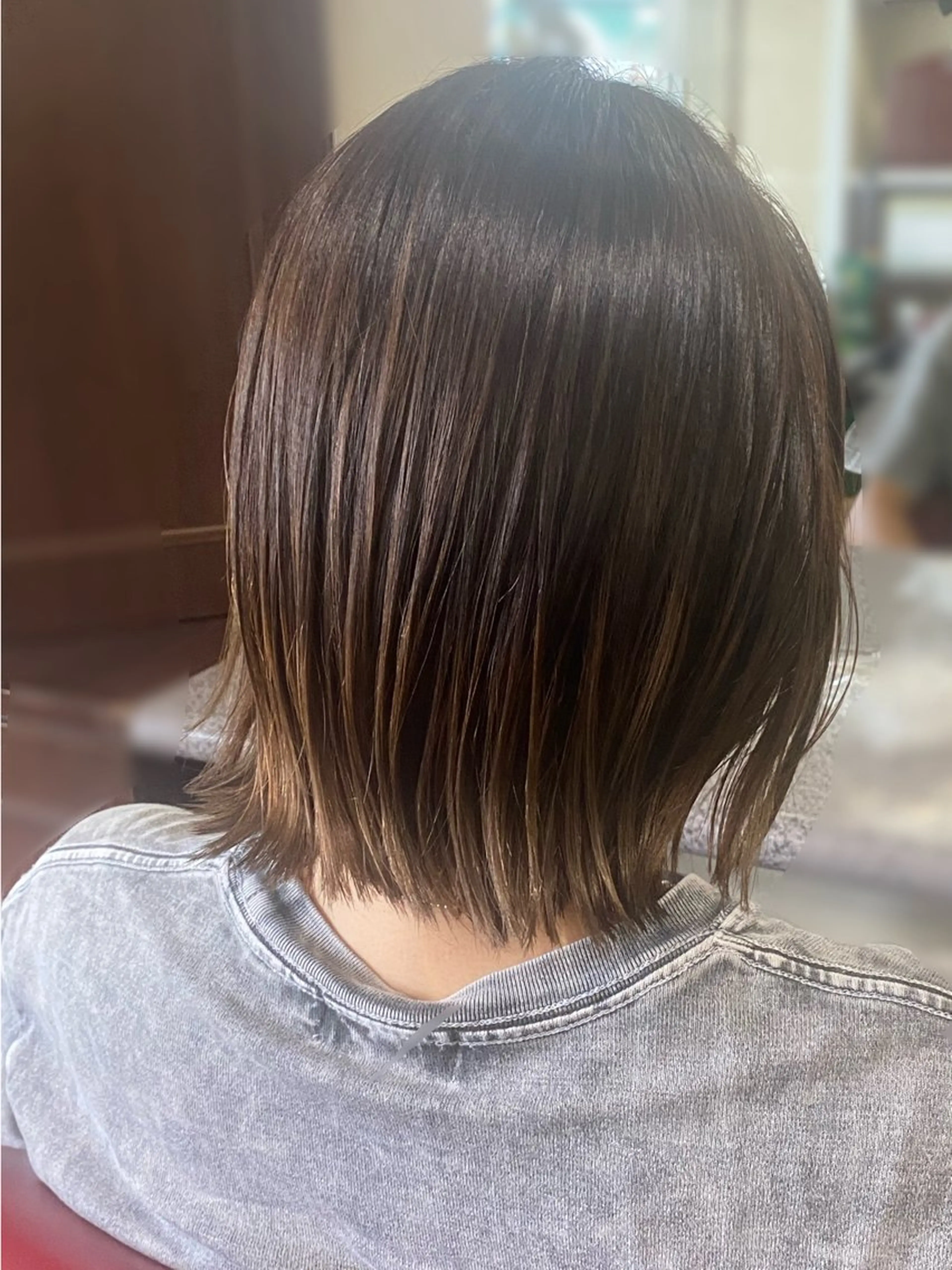 ミディアム ボブ 外ハネヘア カット ヘアカラー 似合わせ＆予防美容 飯島   知花💐のその他イメージ