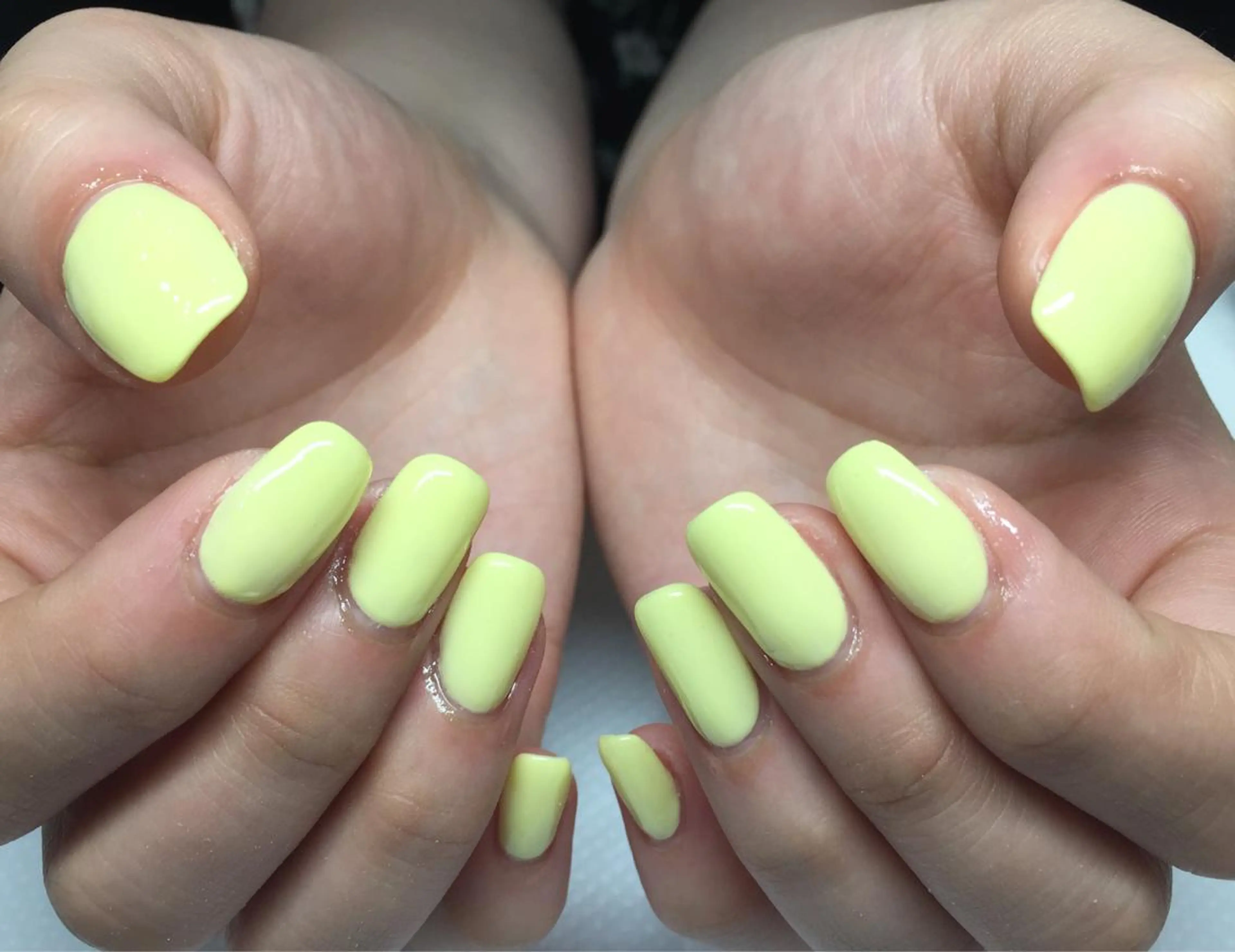 ネイル 長さ出し スクエアネイル ガールネイルサロン所属・ガール ネイルサロンのネイルデザイン