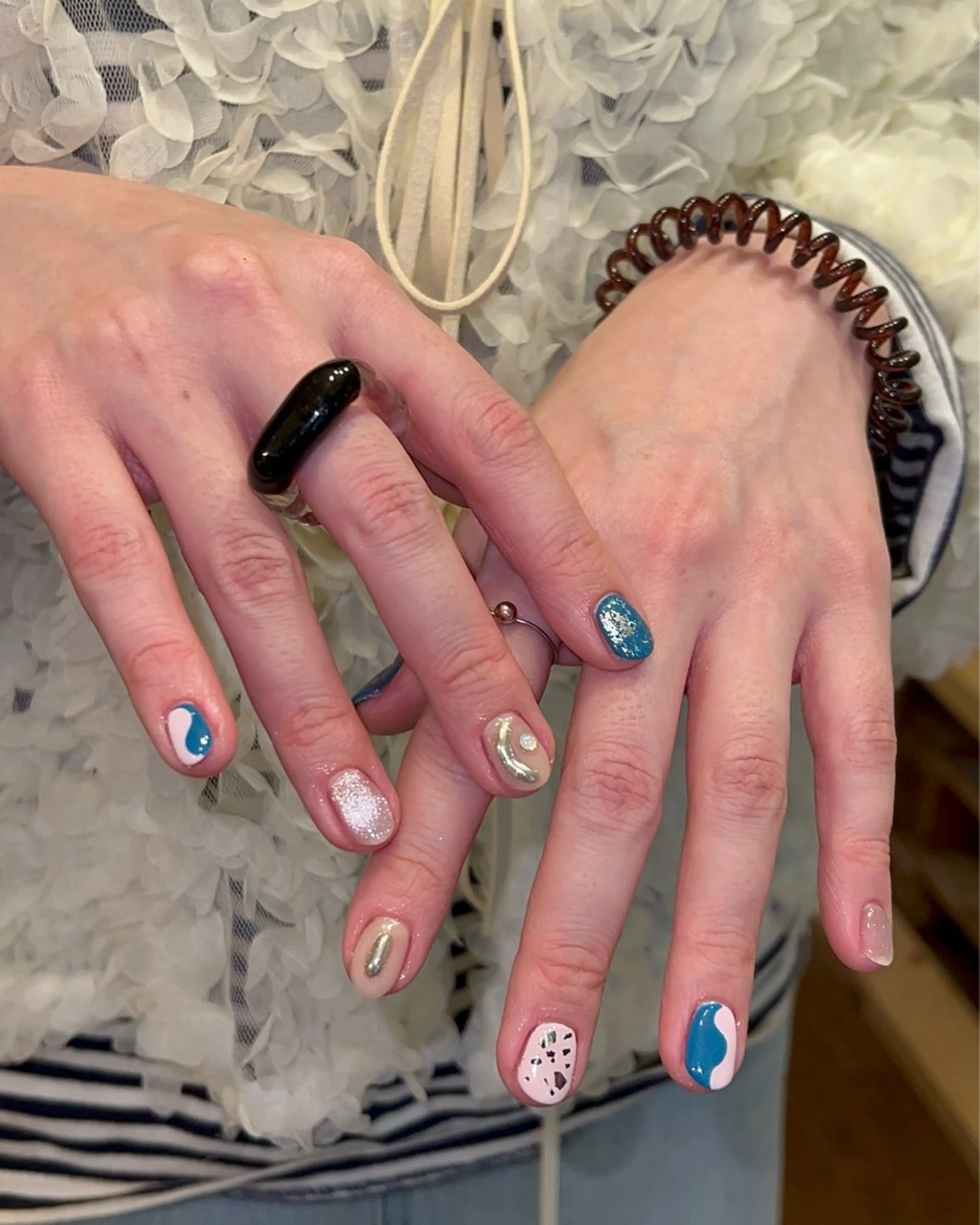 ネイル ハンドネイル フットネイル ハンドケア Nes.Nail所属・Miyagi Asamiのネイルデザイン