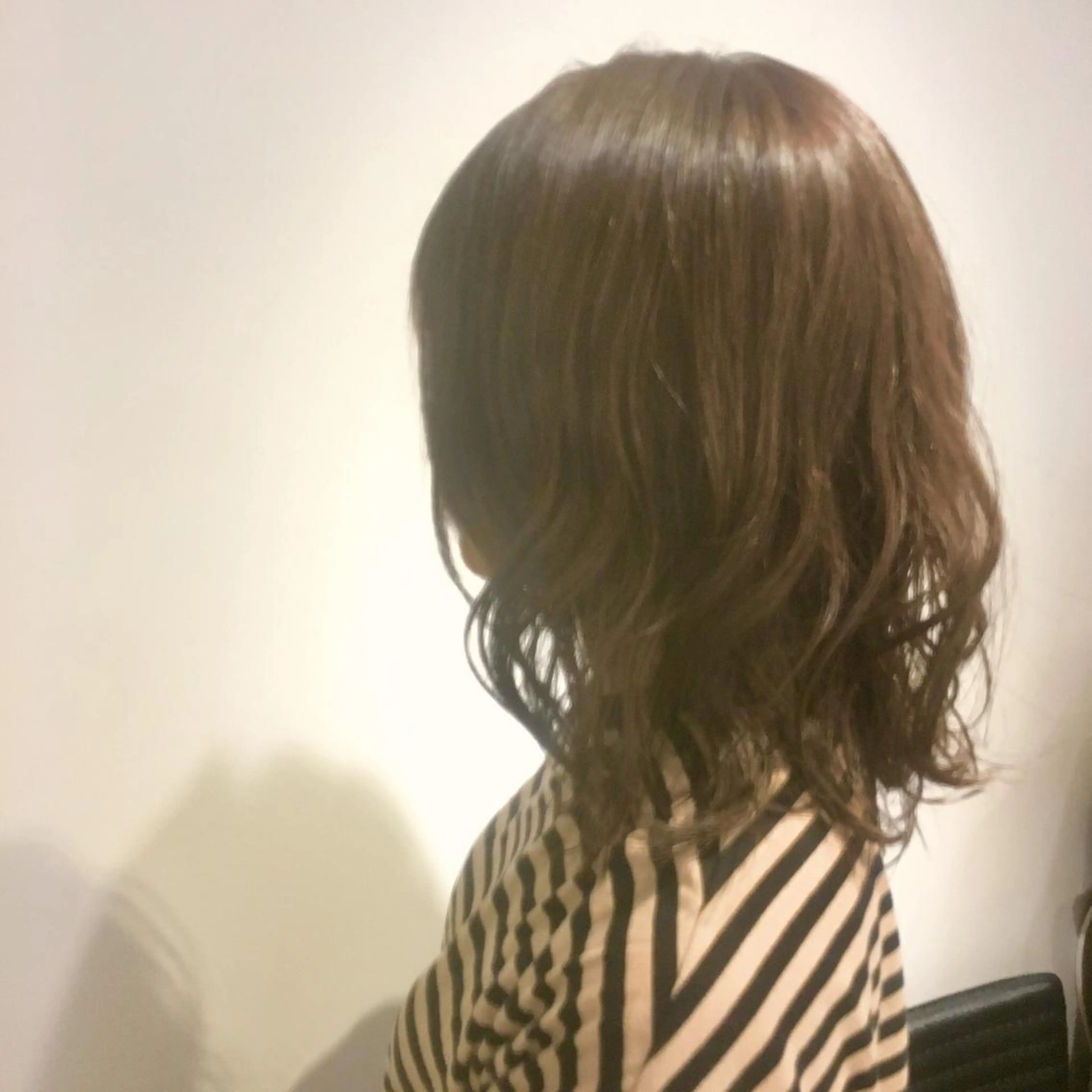 ミディアム カラー カット ヘアカラー トリートメント しのはら まどかのヘアスタイル