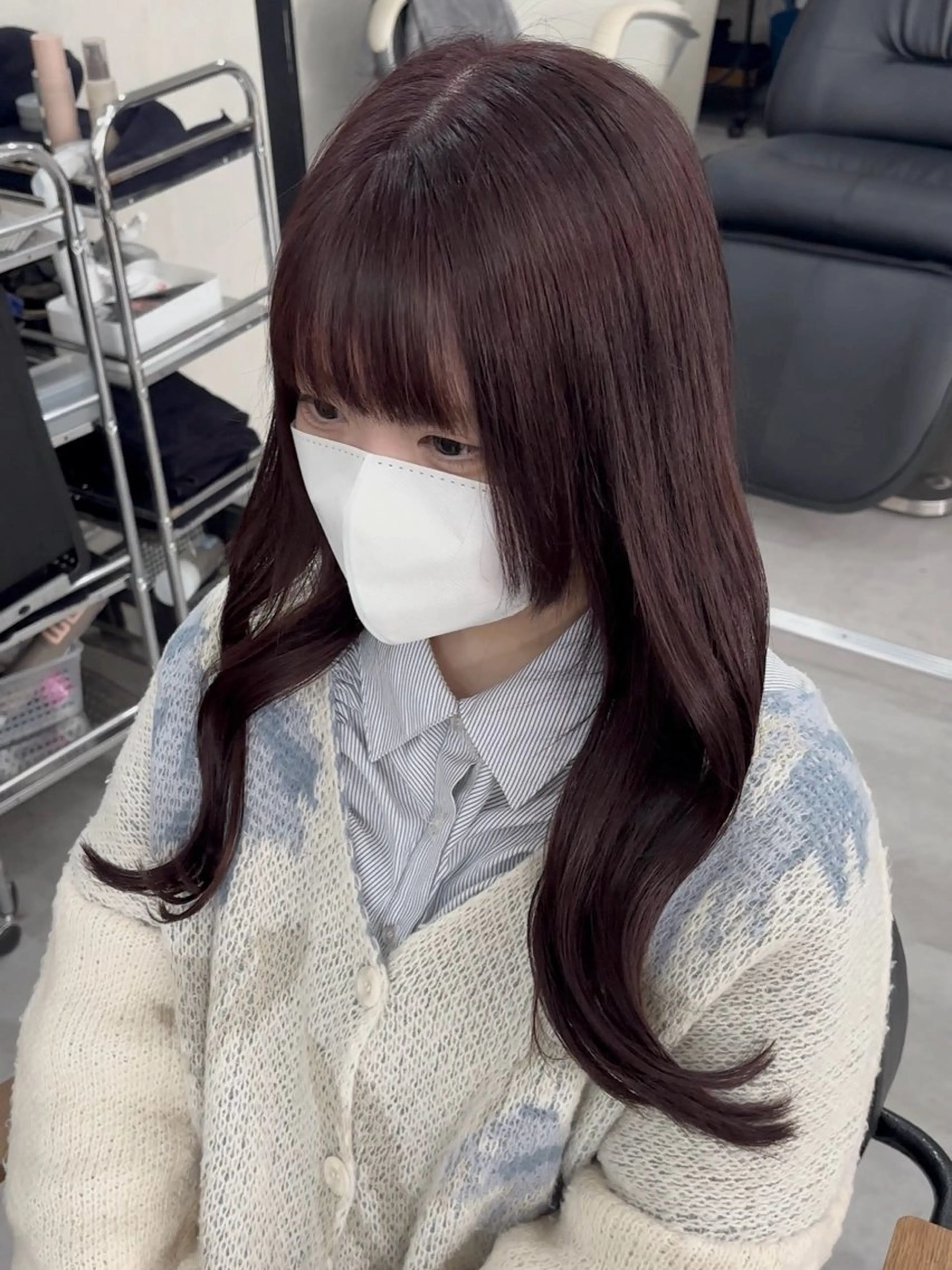 ロング ｶﾉ / 王道モテヘア🖤のヘアスタイル