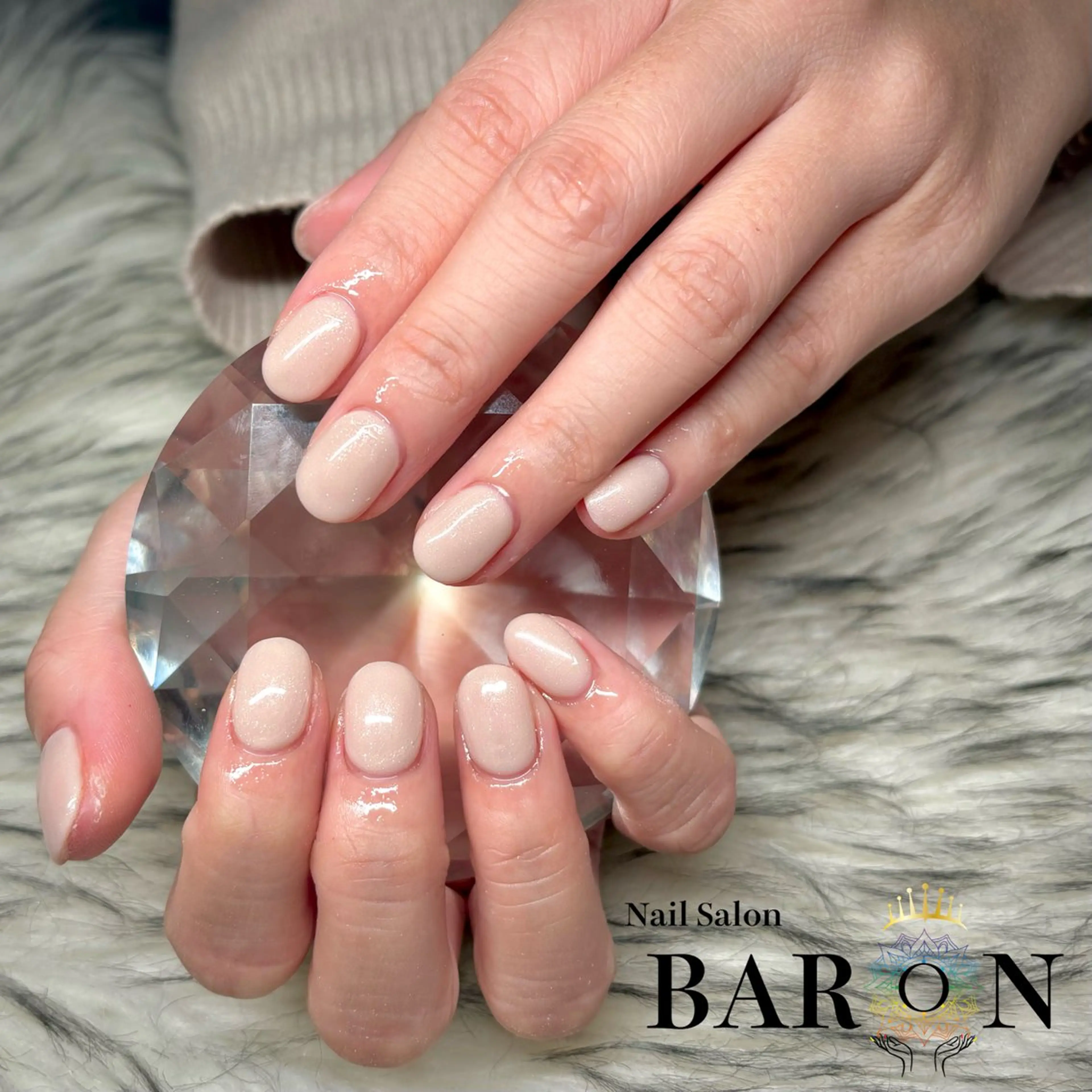 ネイル ラメ(グリッター) ♛BARON♛ MANAのネイルデザイン