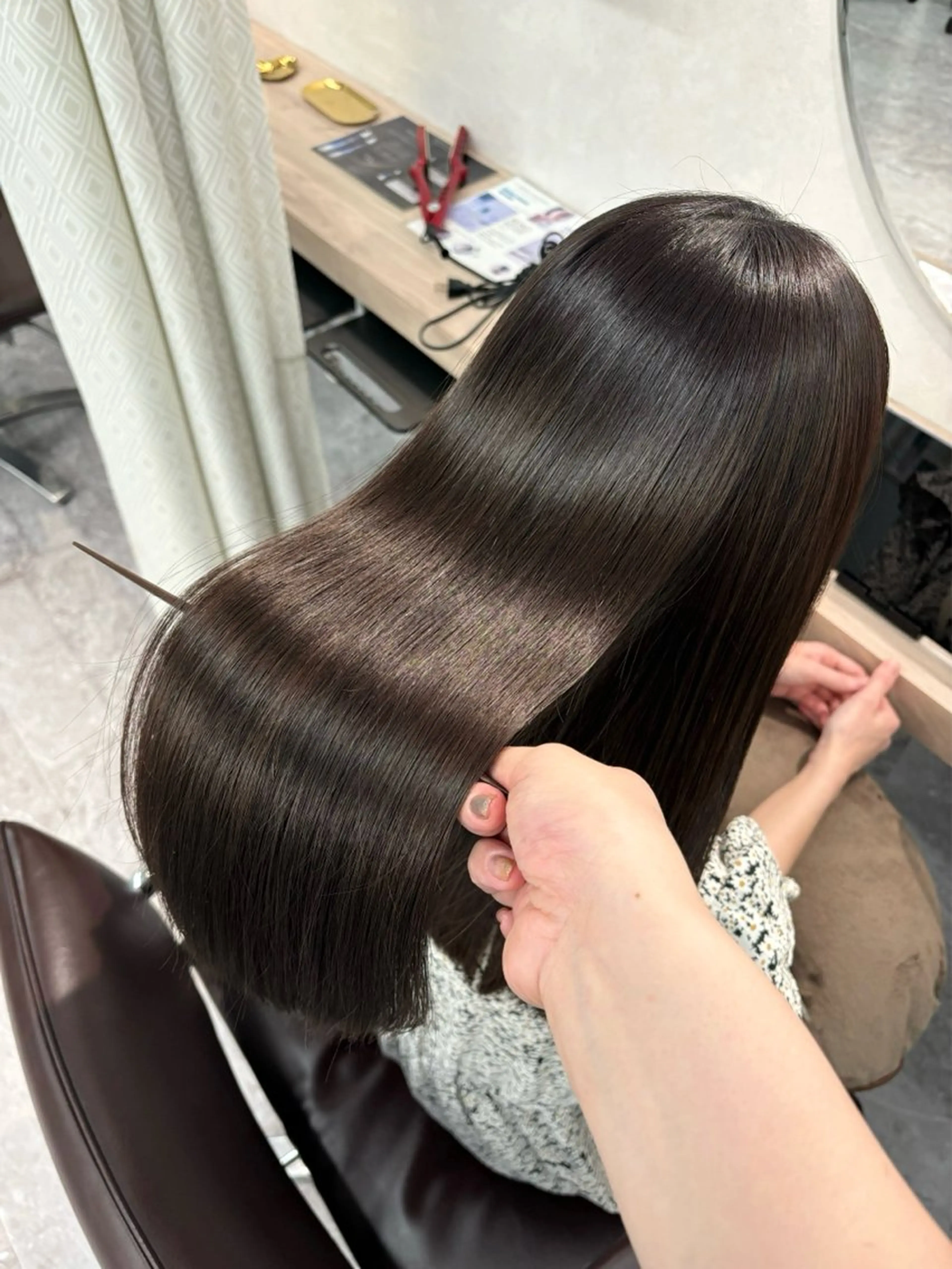 ✨🥂ご新規様限定🥂✨カット＋カラー＋髪質改善ULTOWAトリートメント💇🏻‍♀️✨の写真