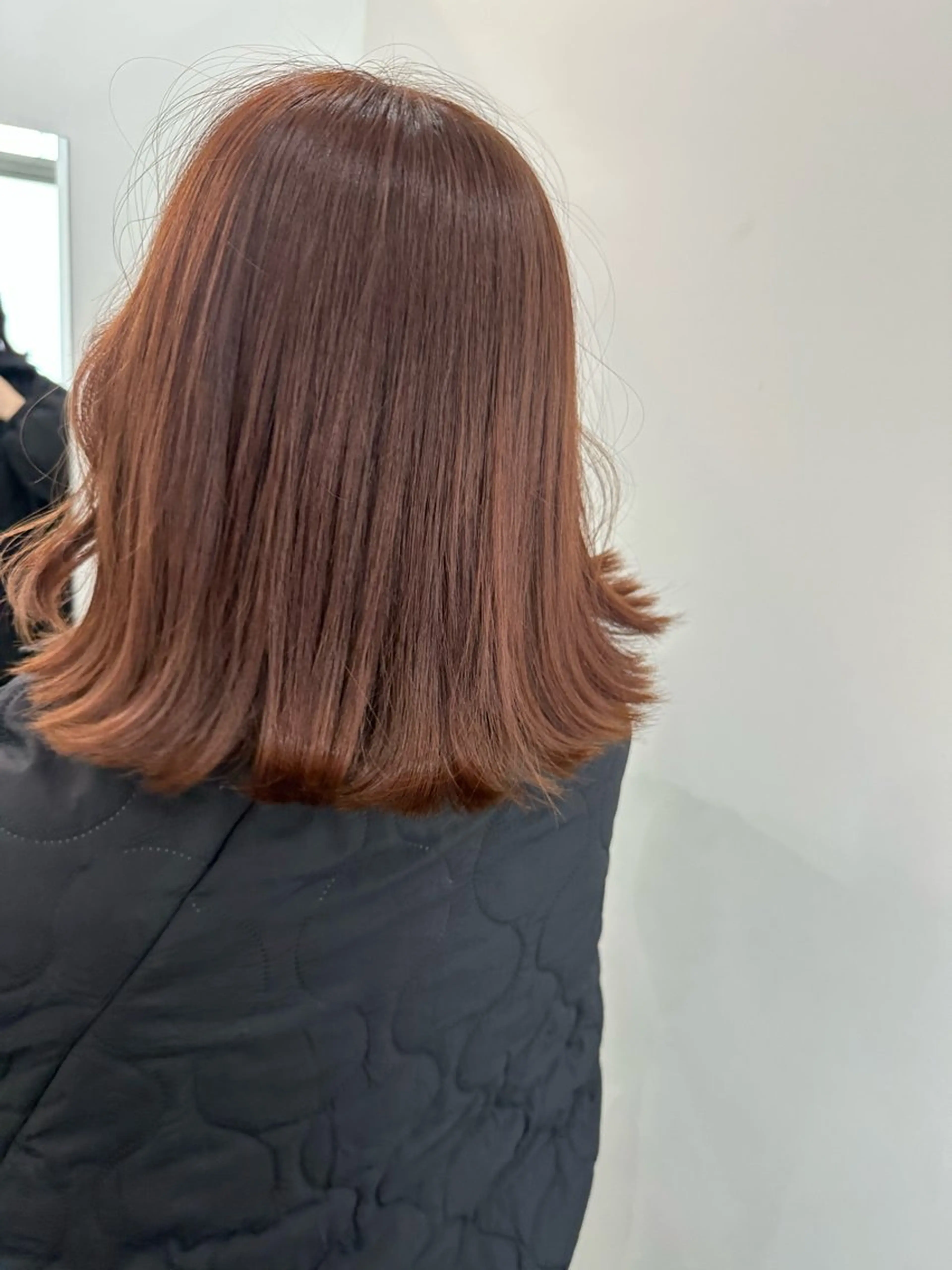 ミディアム カラー ヘアカラー トリートメント ヘアセット/艶カラー 💐nao.のヘアスタイル