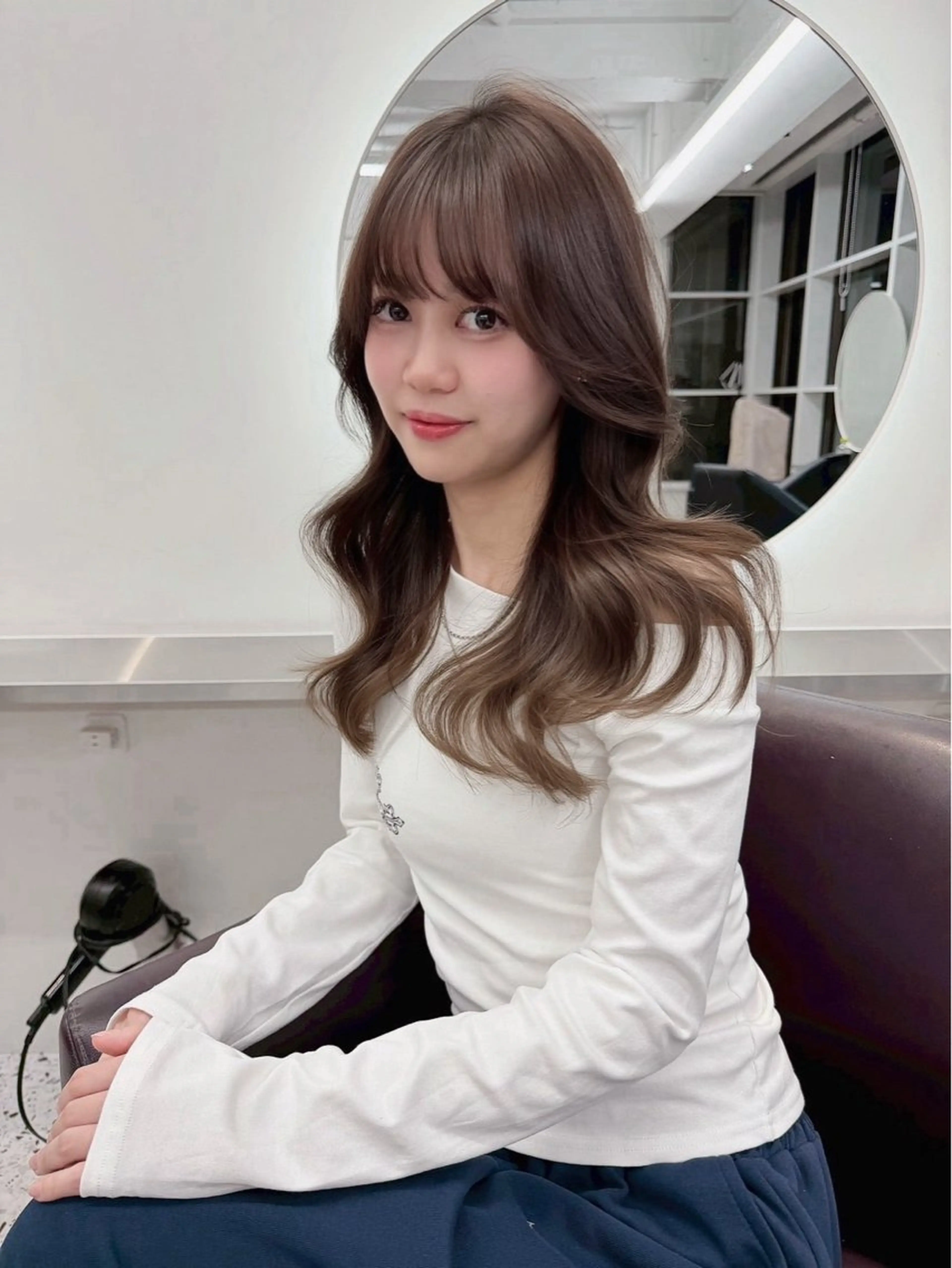 ❣️4月限定❣️カット＋透明感イルミナカラー＋1stトリートメント✨の写真