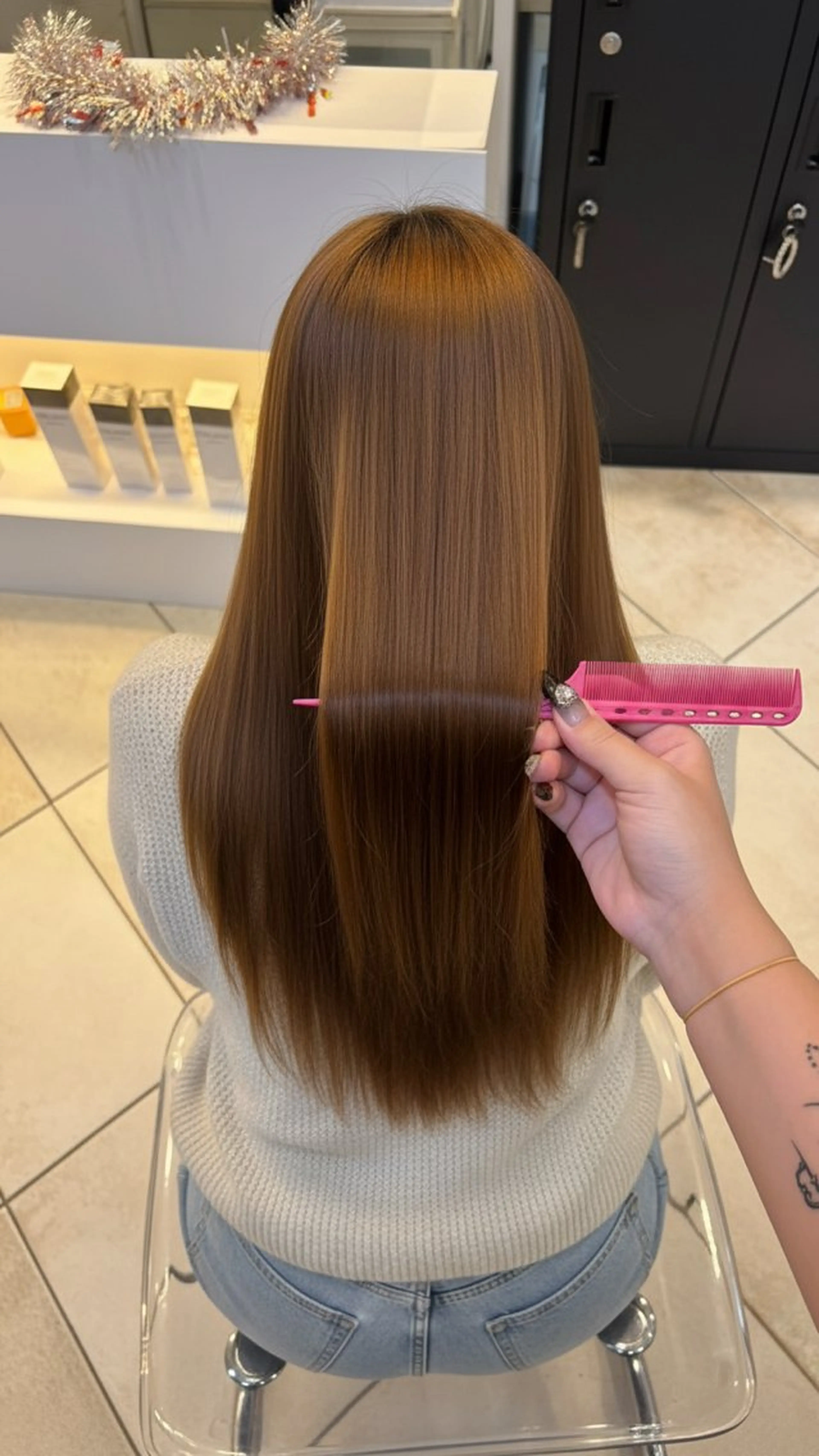 カラー ヘアカラー エリアマネージャー 復活の大澤竜馬のヘアスタイル