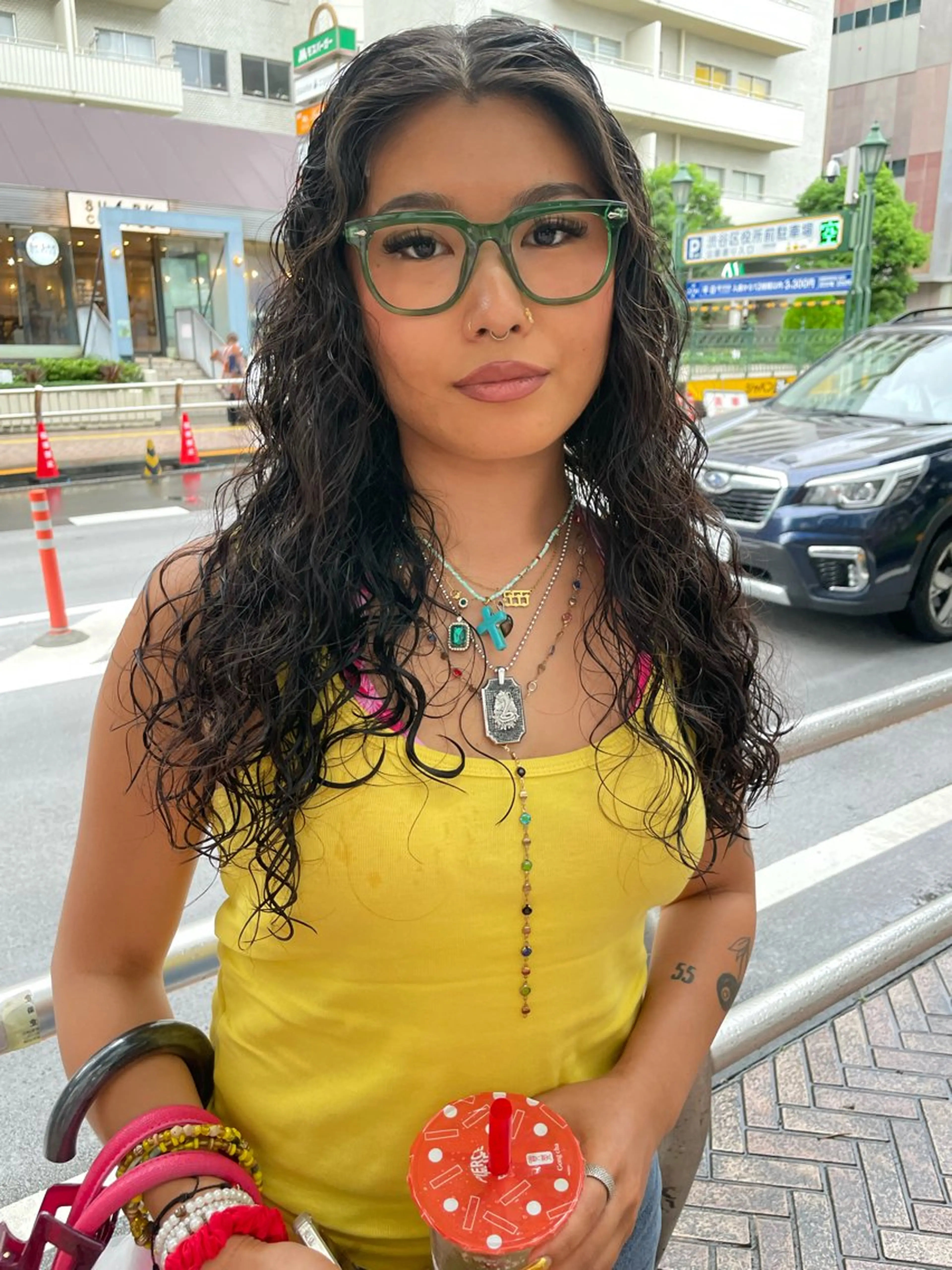 限定価格カット+パーマ🦱❤️🔥❤️🔥トリートメント付き(スパイラル/カーリーヘア/波巻き/コテ巻き)!の写真