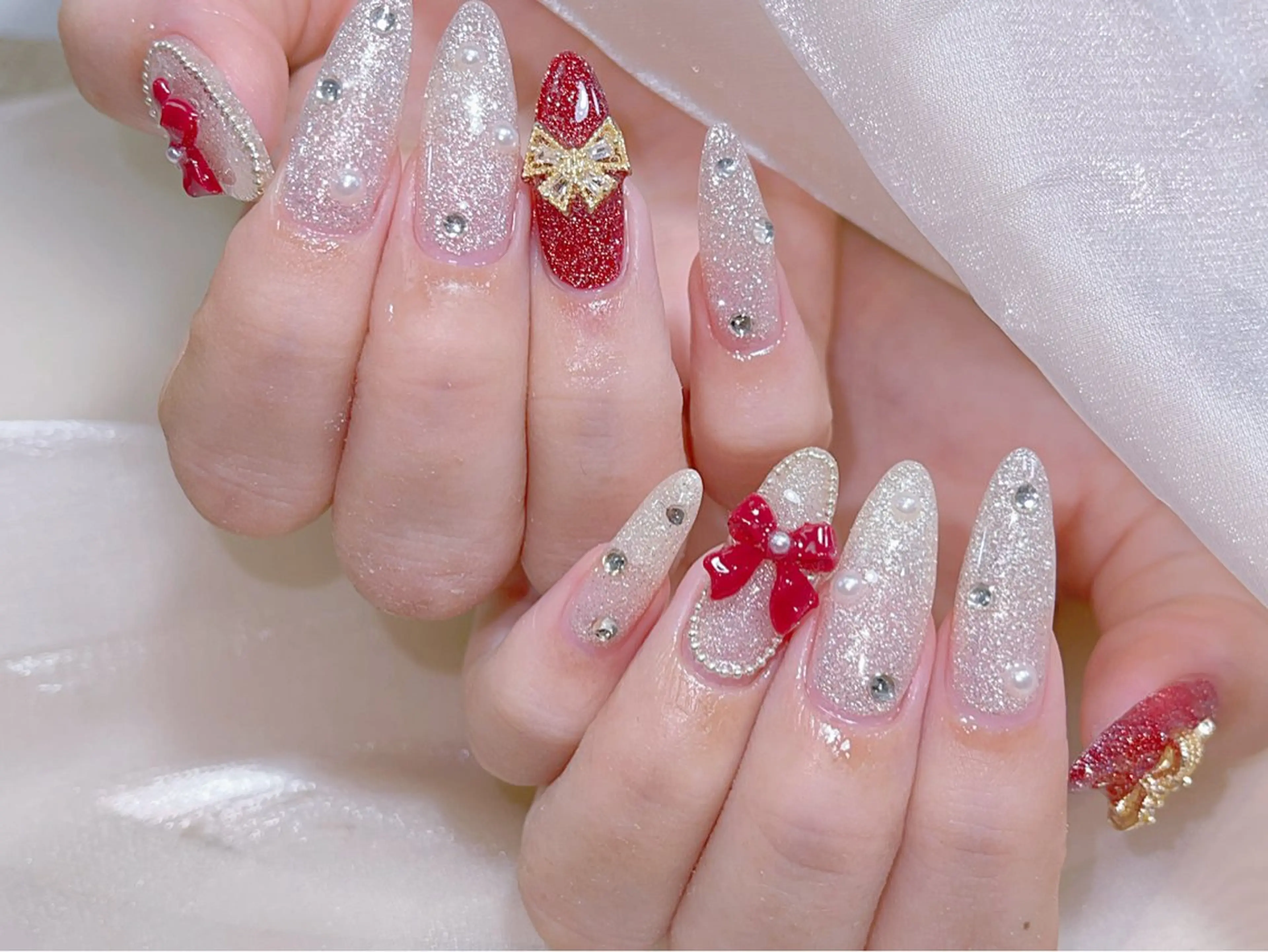 ネイル 🎀ネイルサロン エクラYUI🎀のネイルデザイン