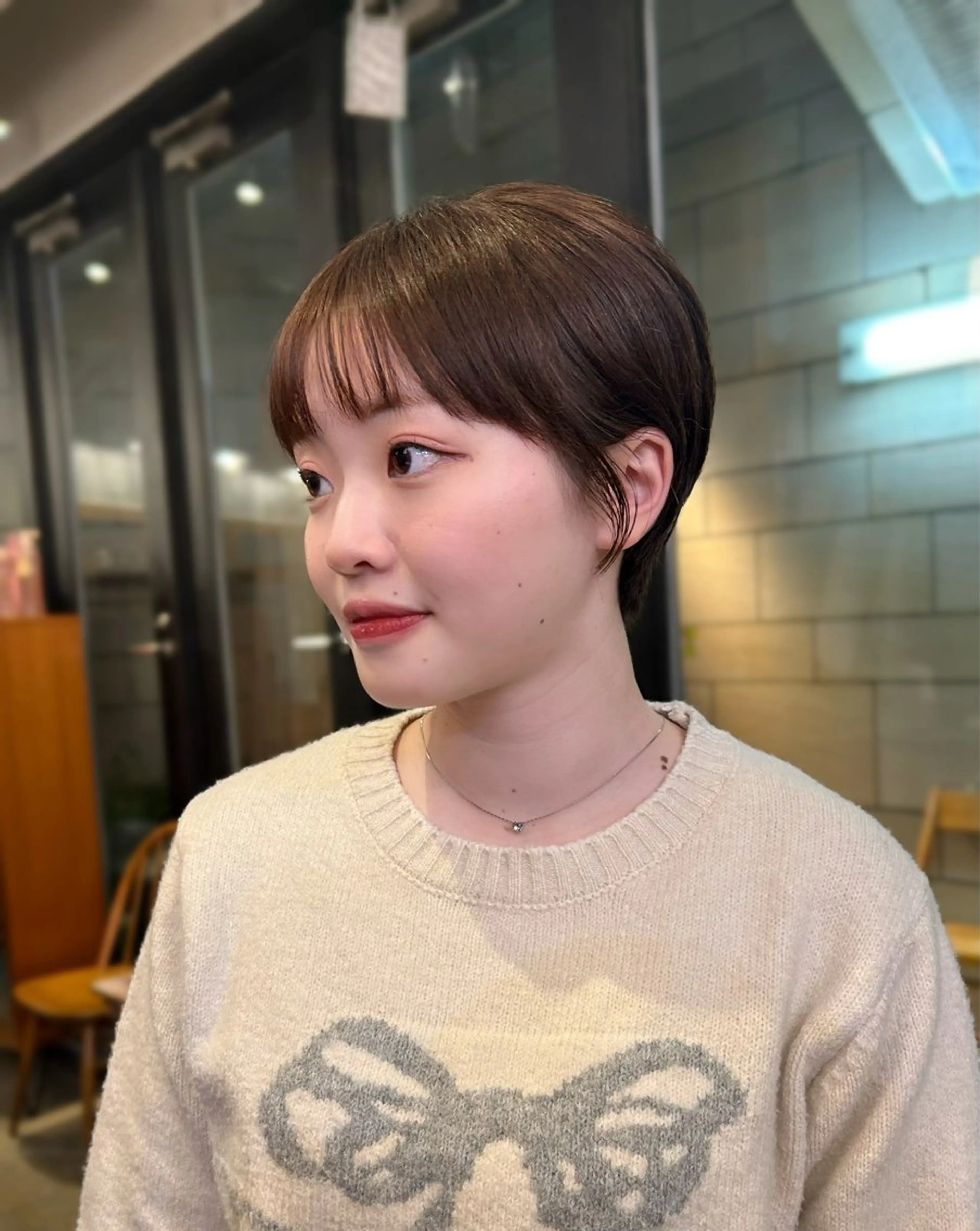 ショート ショートレイヤー レイヤーカット ショートヘア tete nico所属・似合わせ/ヘアカラー nanami🌸のヘアスタイル