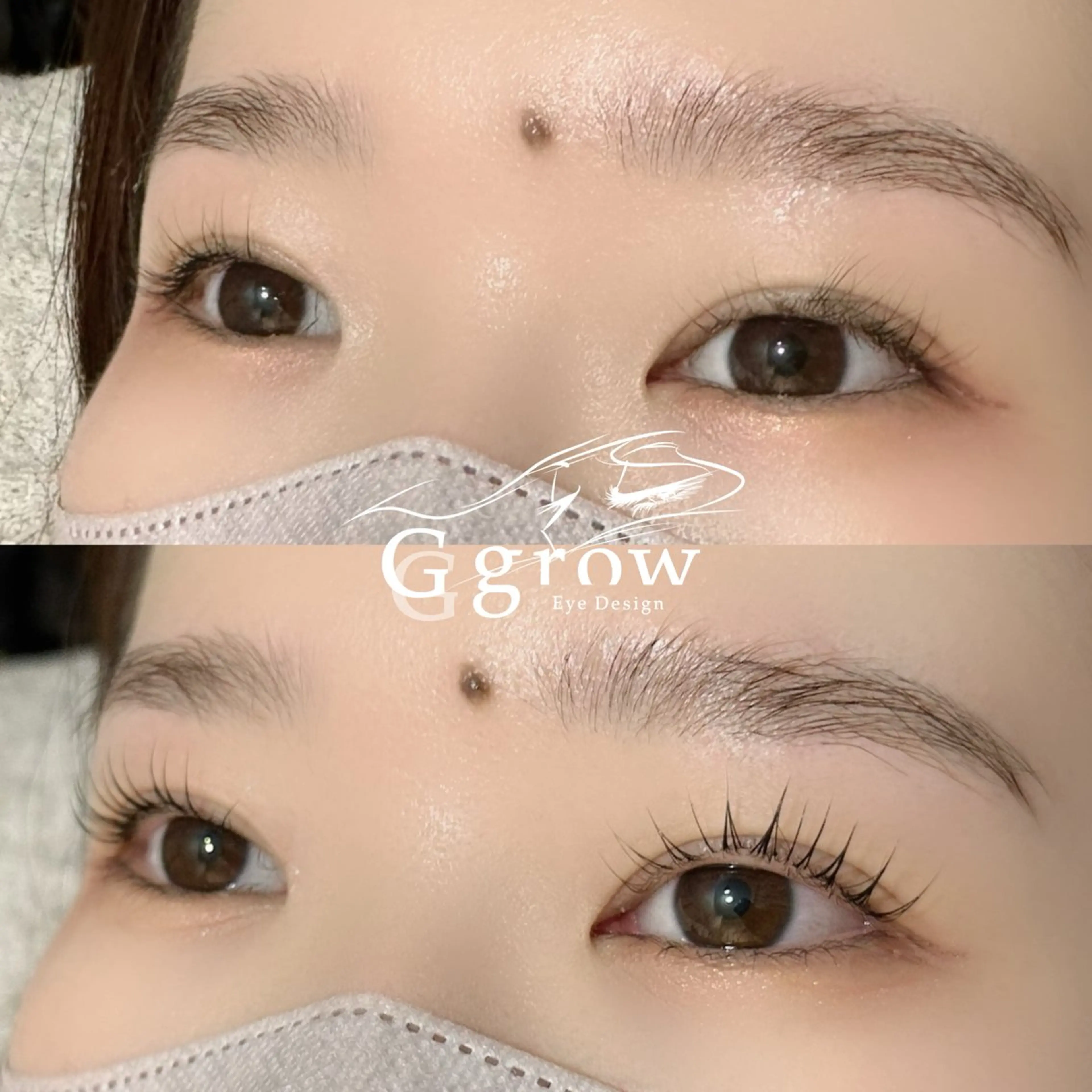 マツエク・マツパ 𝐆𝐠𝐫𝐨𝐰 🍑𝐦𝐨𝐦𝐨のマツエク・マツパデザイン