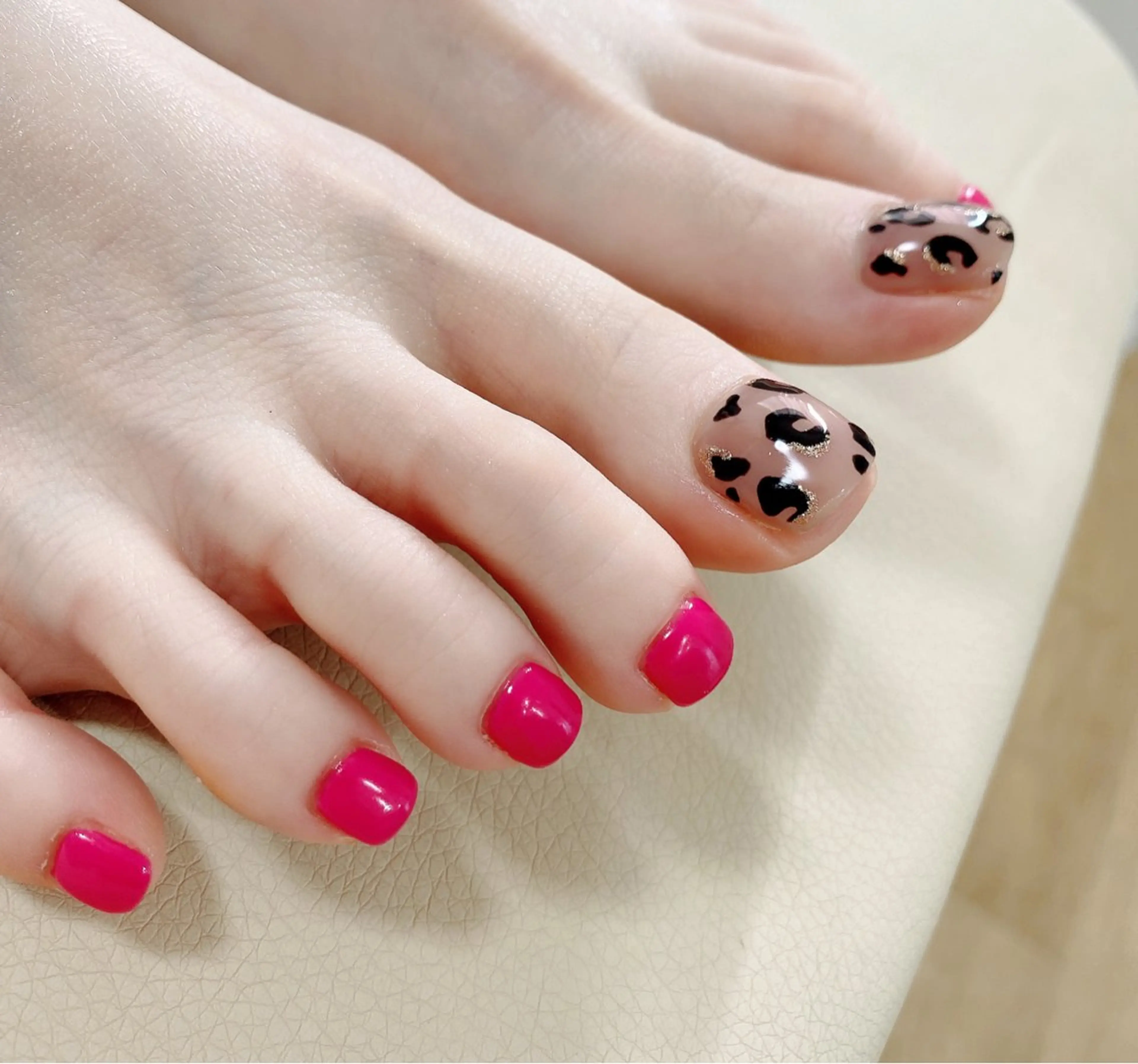 【フット/他店オフ込み】嬉しいフットバス付♪アート2本コースの写真