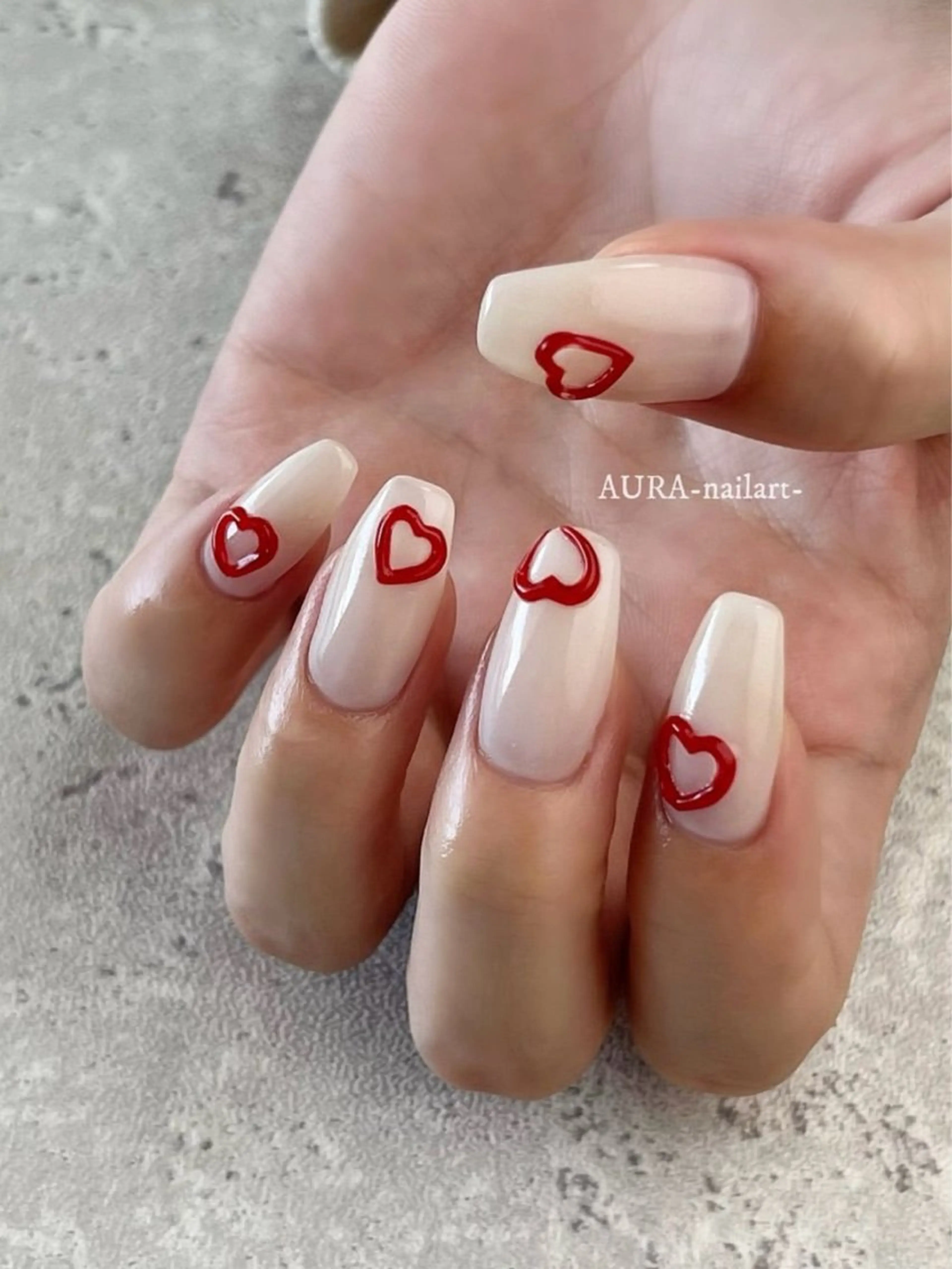 ネイル AURA nailartのネイルデザイン