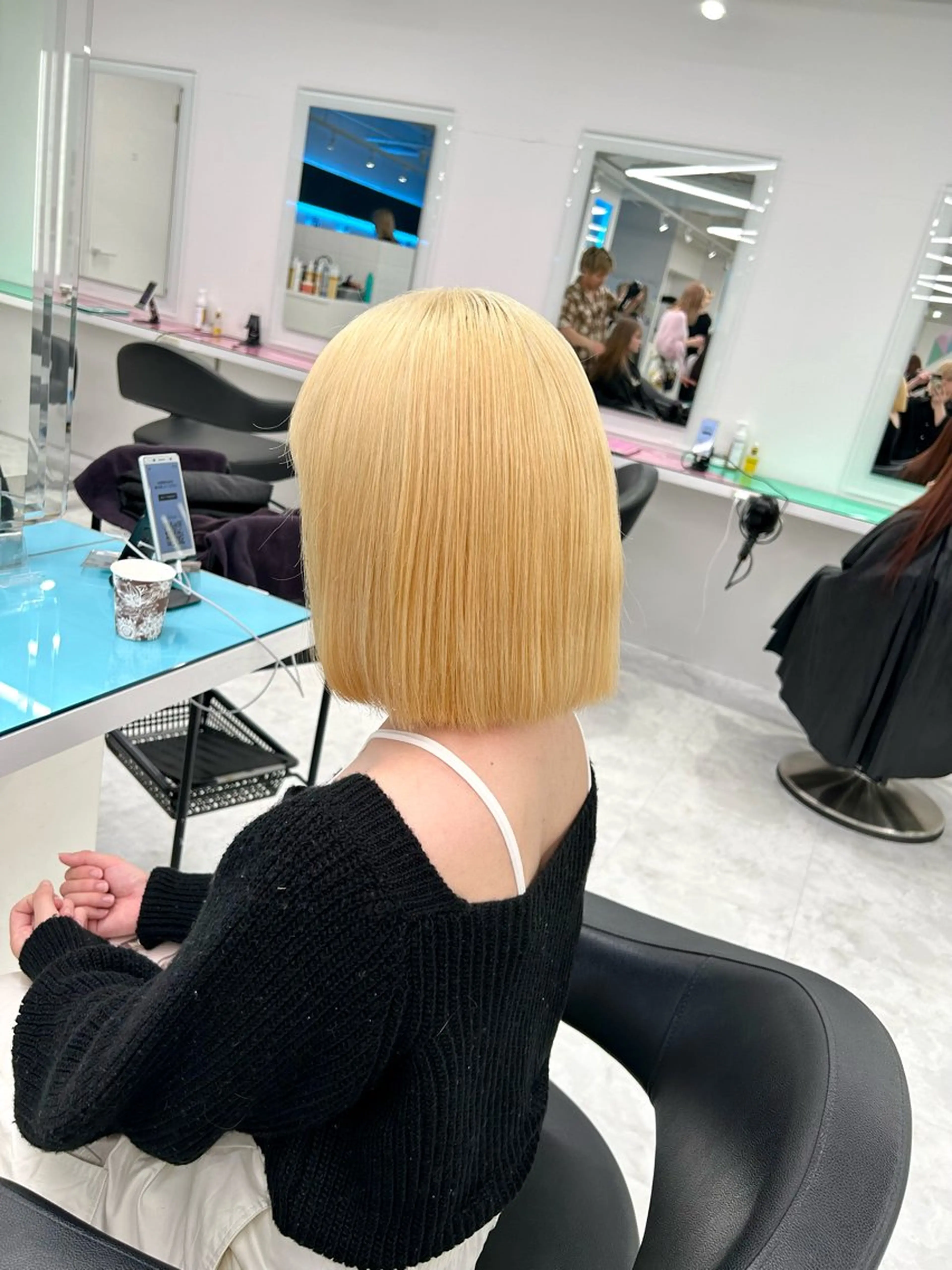 カラー トレンドモテカラー 🩷色落ちまで可愛くのヘアスタイル