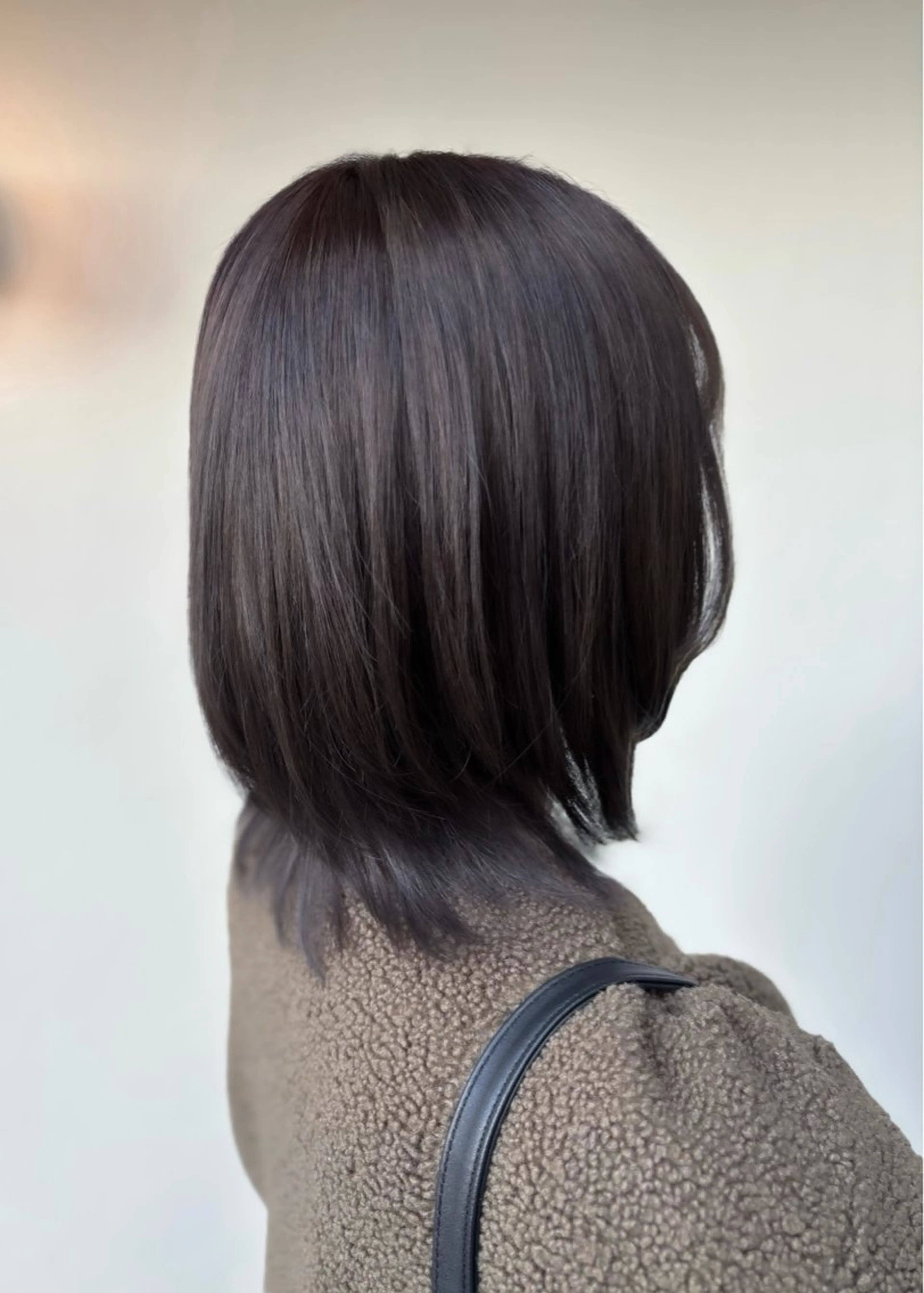 ショート カラー ブラウンカラー ショコラブラウン ヘアカラー トリートメント ducha所属・DUCHA Tomida naoのヘアスタイル