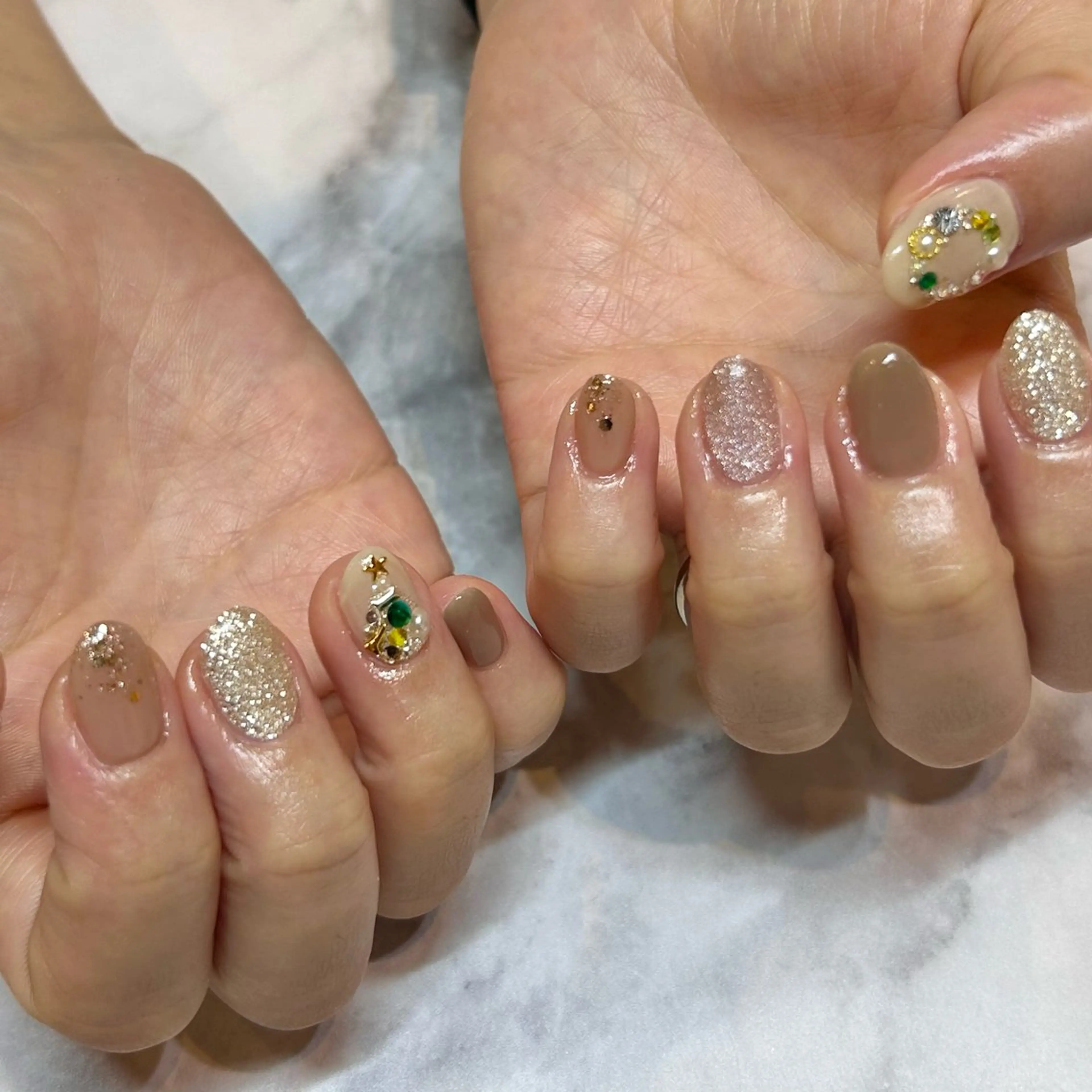 ネイル ハンドネイル Bianca栄店 みさとのネイルデザイン