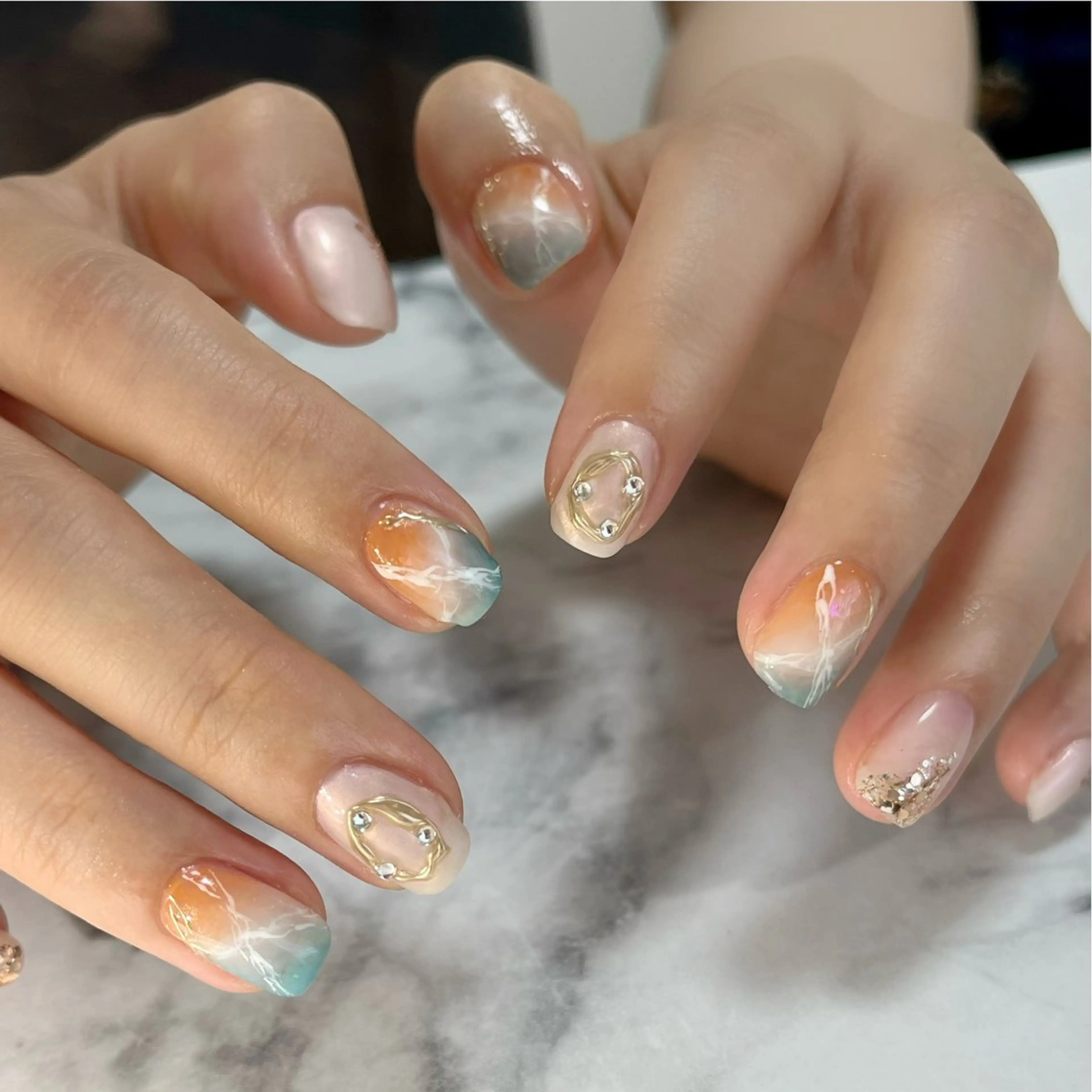 ネイル ハンドネイル ホームネイルサロン Shellのネイルデザイン