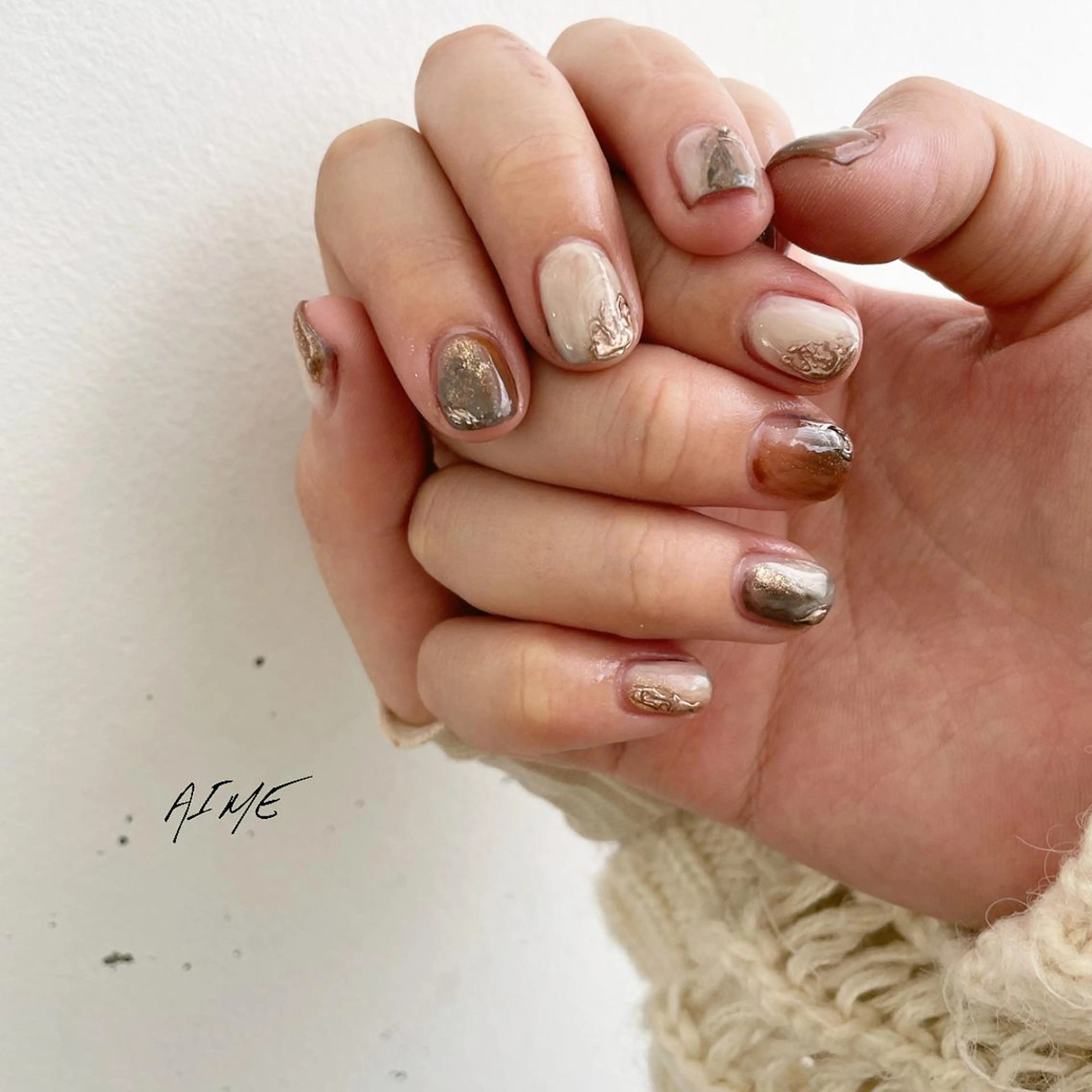 ネイル ハンドネイル AIME （momo）のネイルデザイン