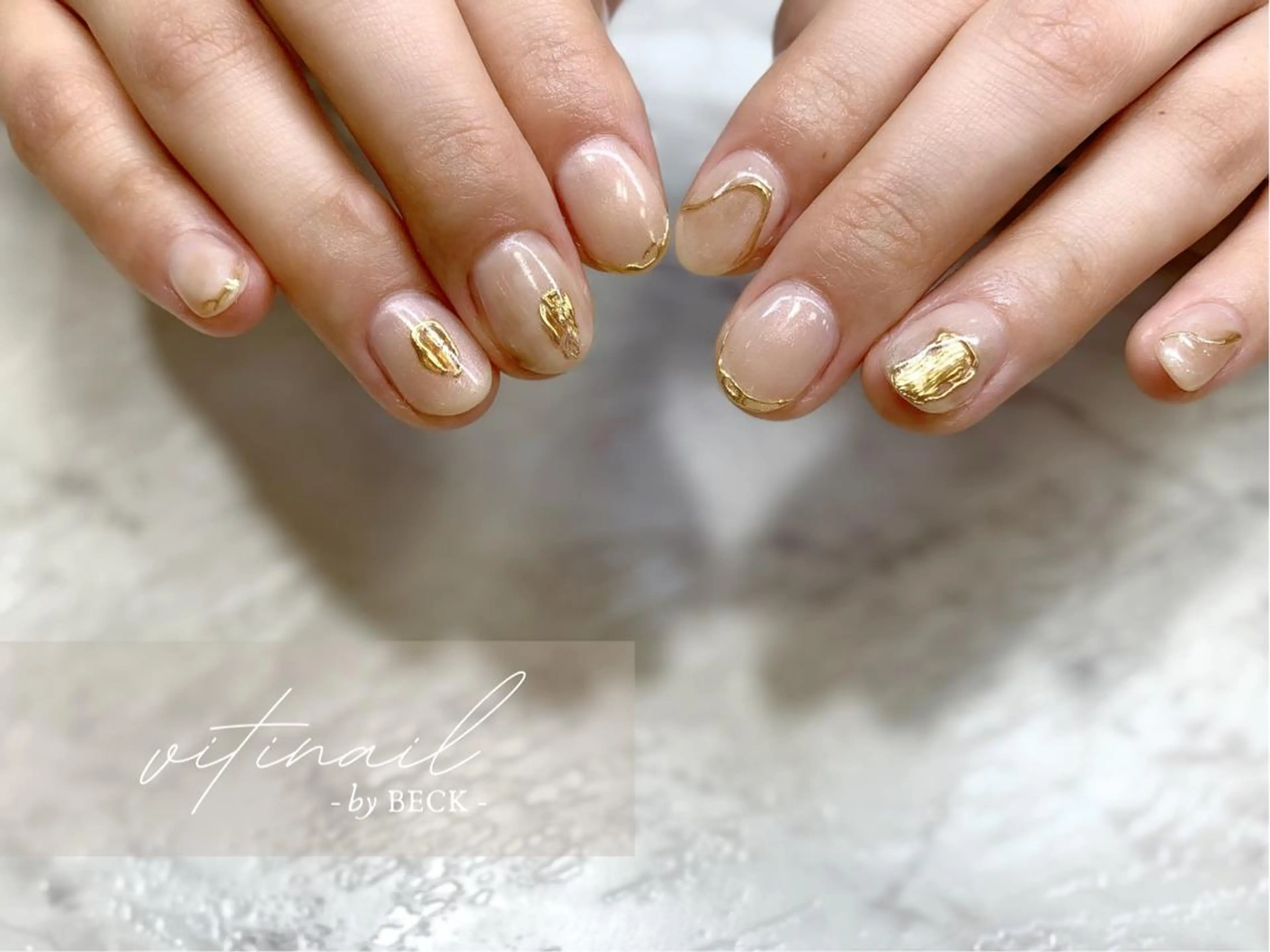 ネイル ハンドネイル vitinail所属・vitinail／ 𝘠𝘶𝘬𝘪.のネイルデザイン