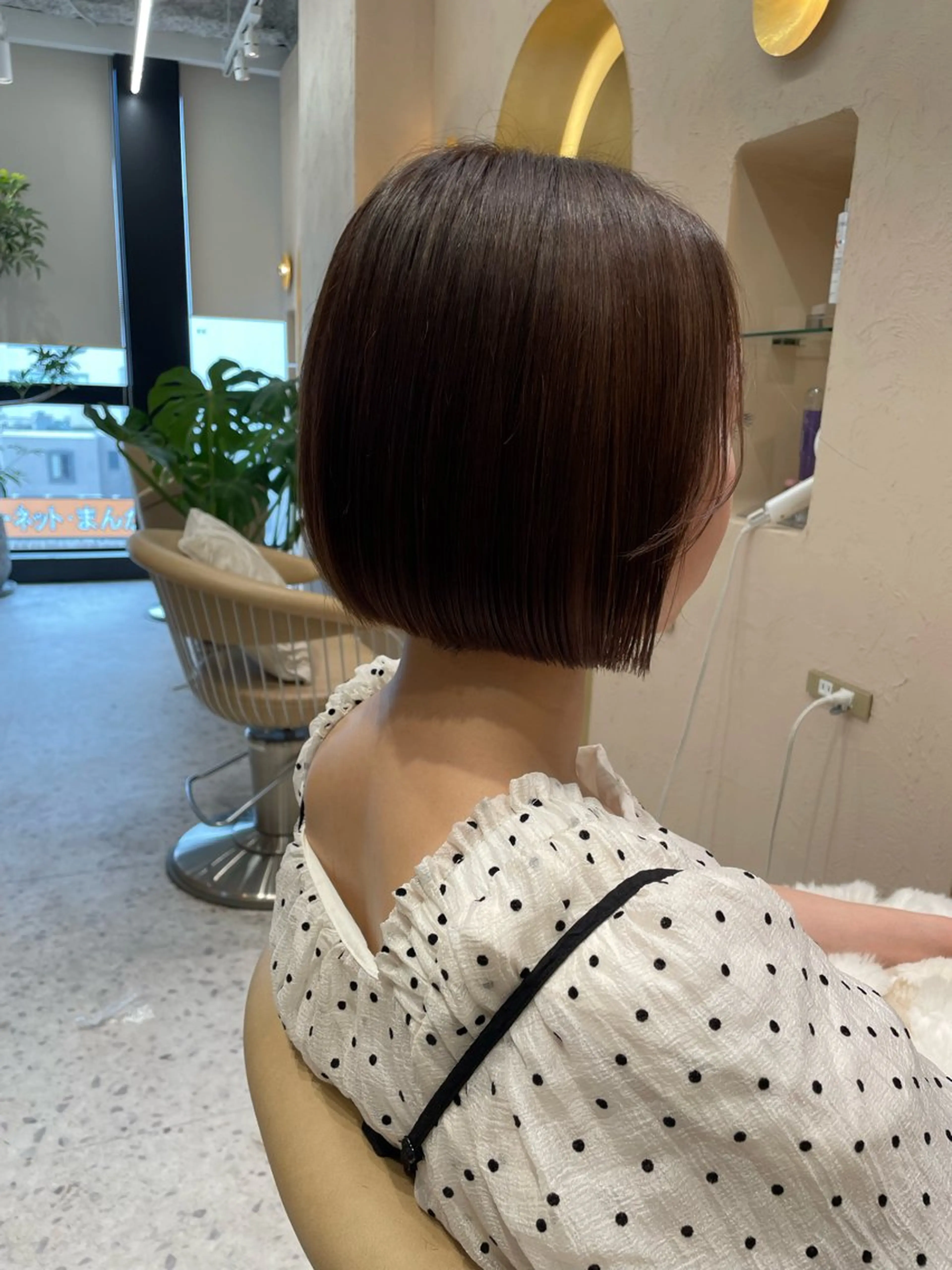 ショート カラー カット ヘアカラー 縮毛矯正 トリートメント 韓国ヘア/髪質改善 /Harunaのヘアスタイル