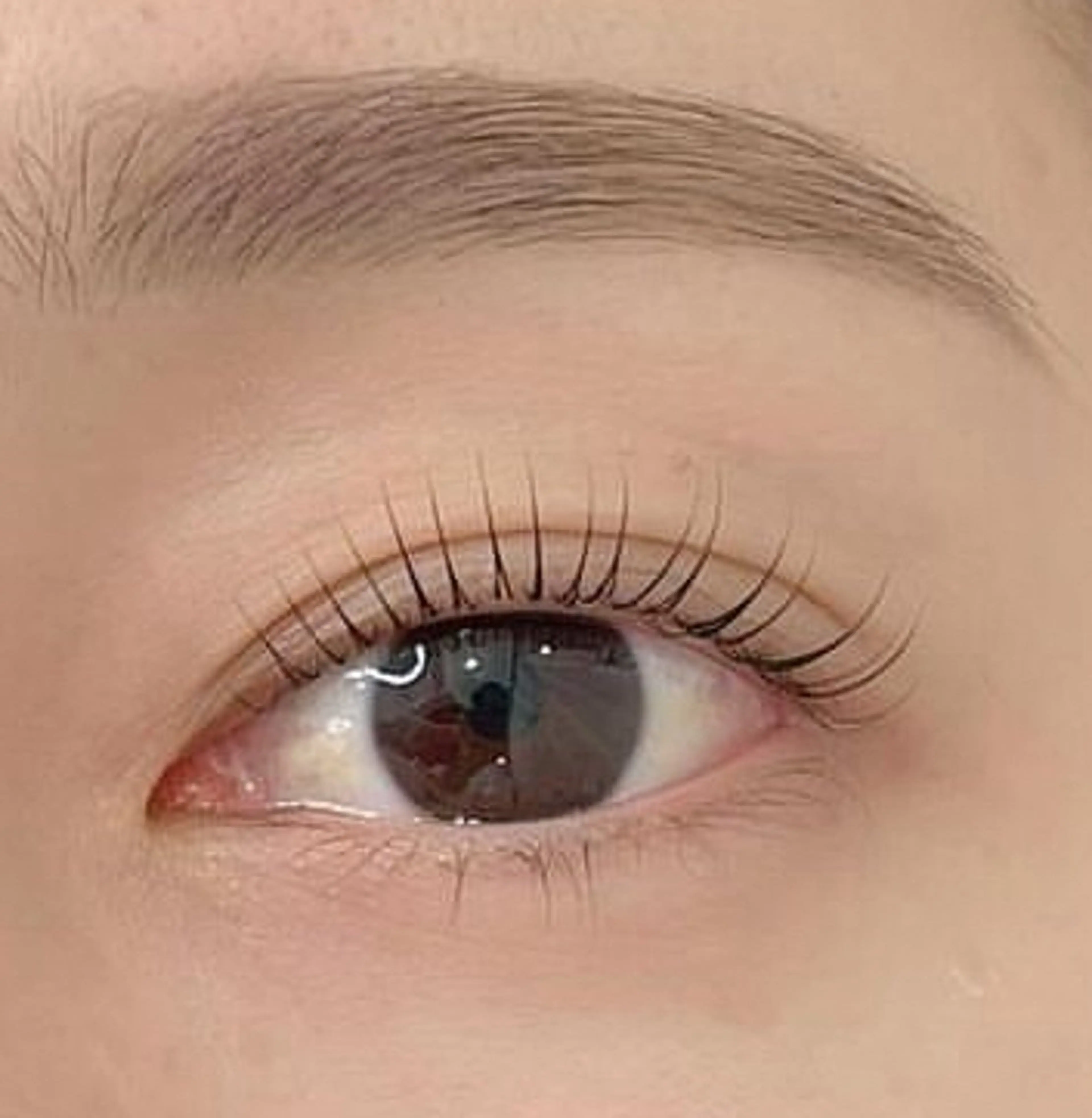 マツエク・マツパ マツパ 韓国風顔まわり/ベー ジュ/マツエク♡美咲のヘアスタイル