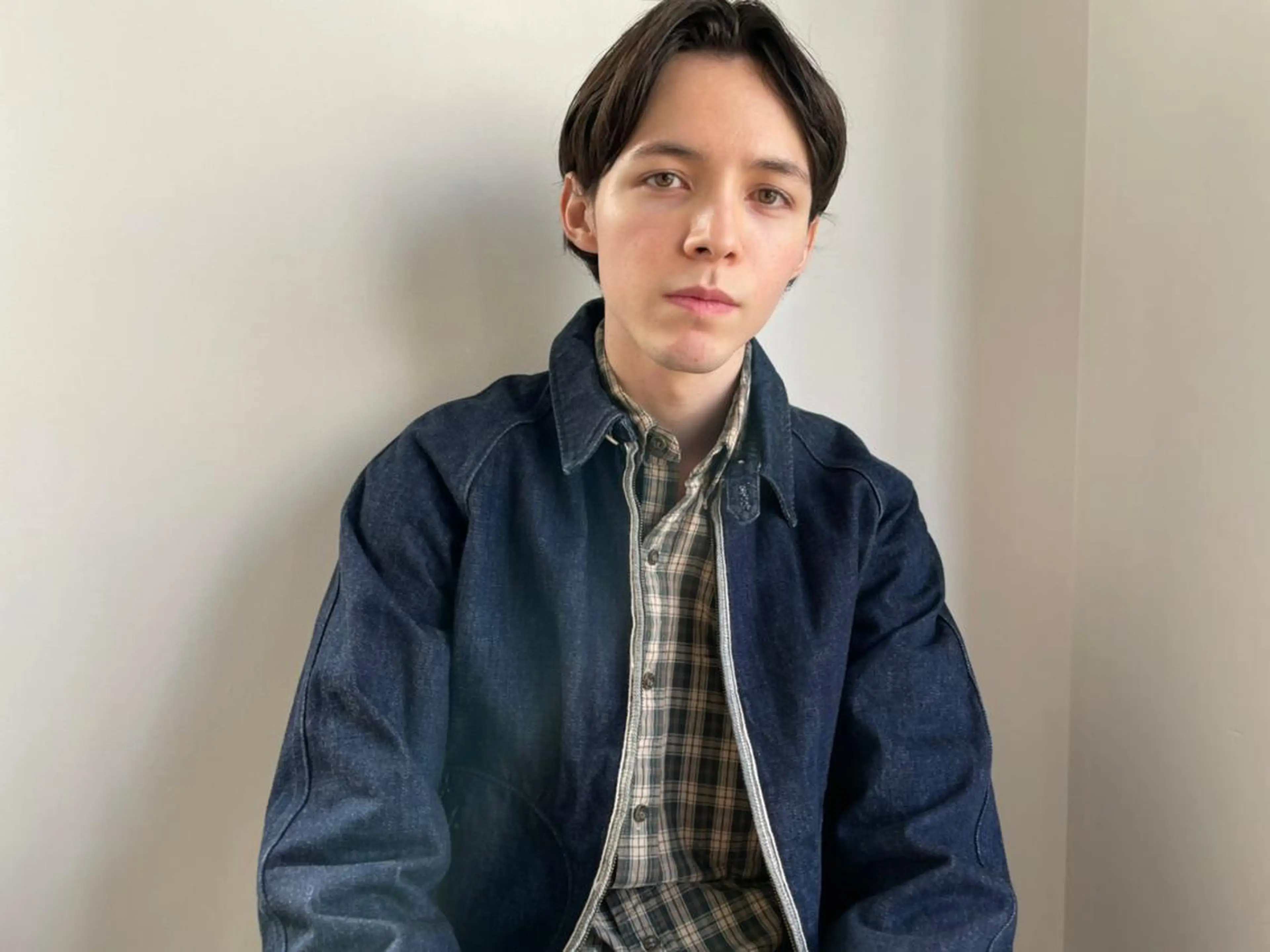 パーマ カラー ショート メンズ ショートボブ メンズブリーチ メンズハイライト メンズインナーカラー メンズ韓国風 カット パーマ CEINE OURのヘアスタイル