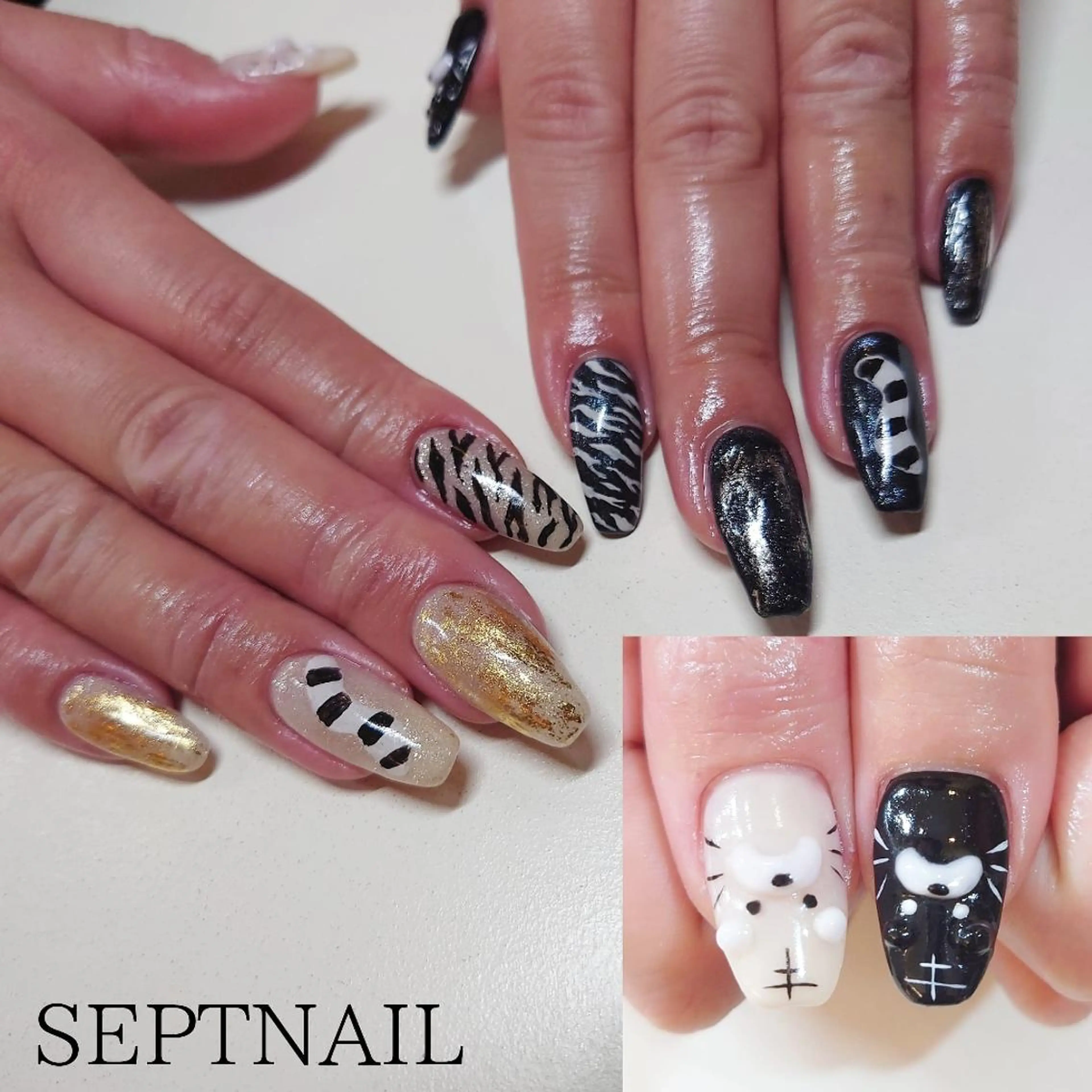 ネイル SEPTNAIL 中澤のネイルデザイン